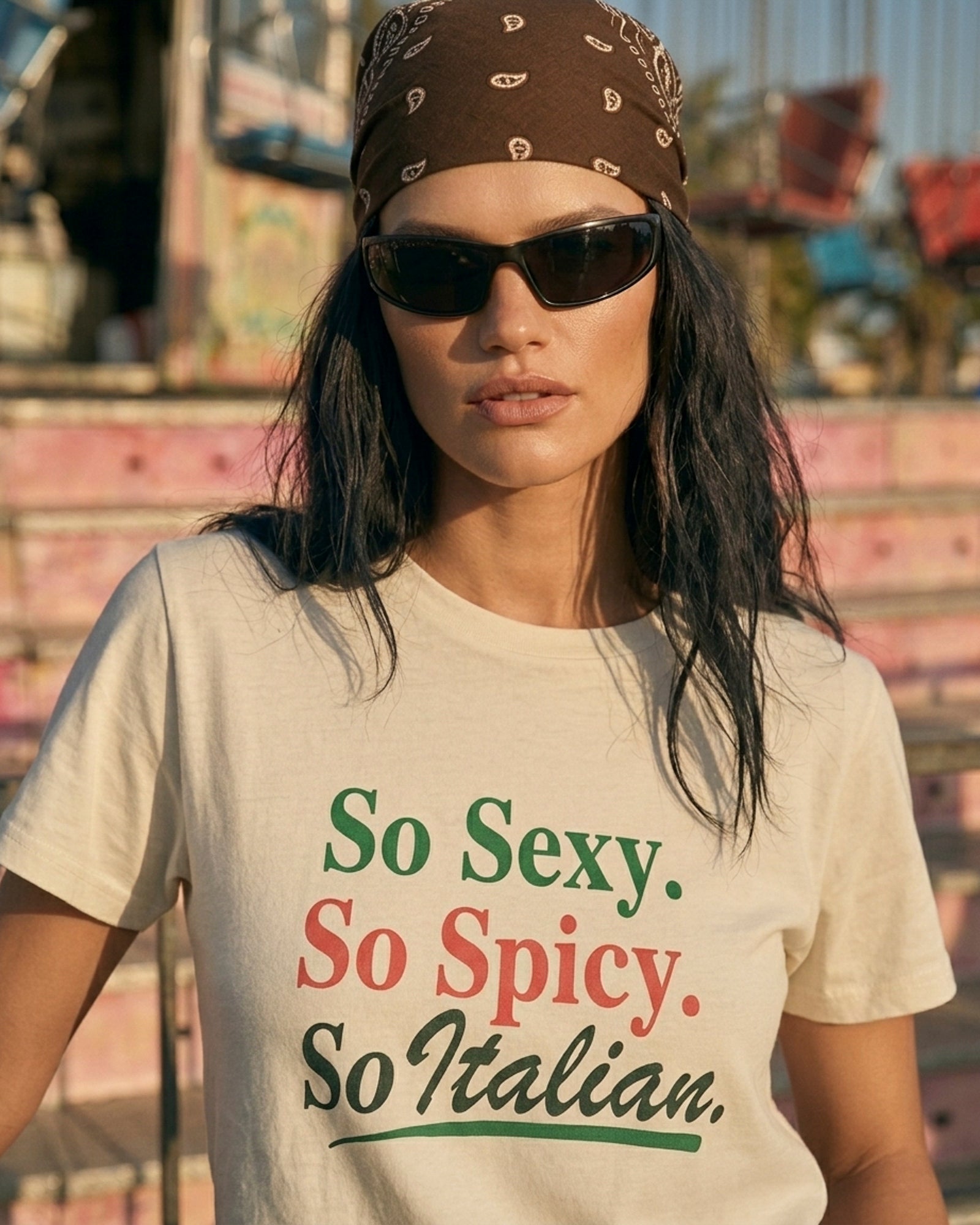 So Italian Hemp Fitted Tee THE TALES