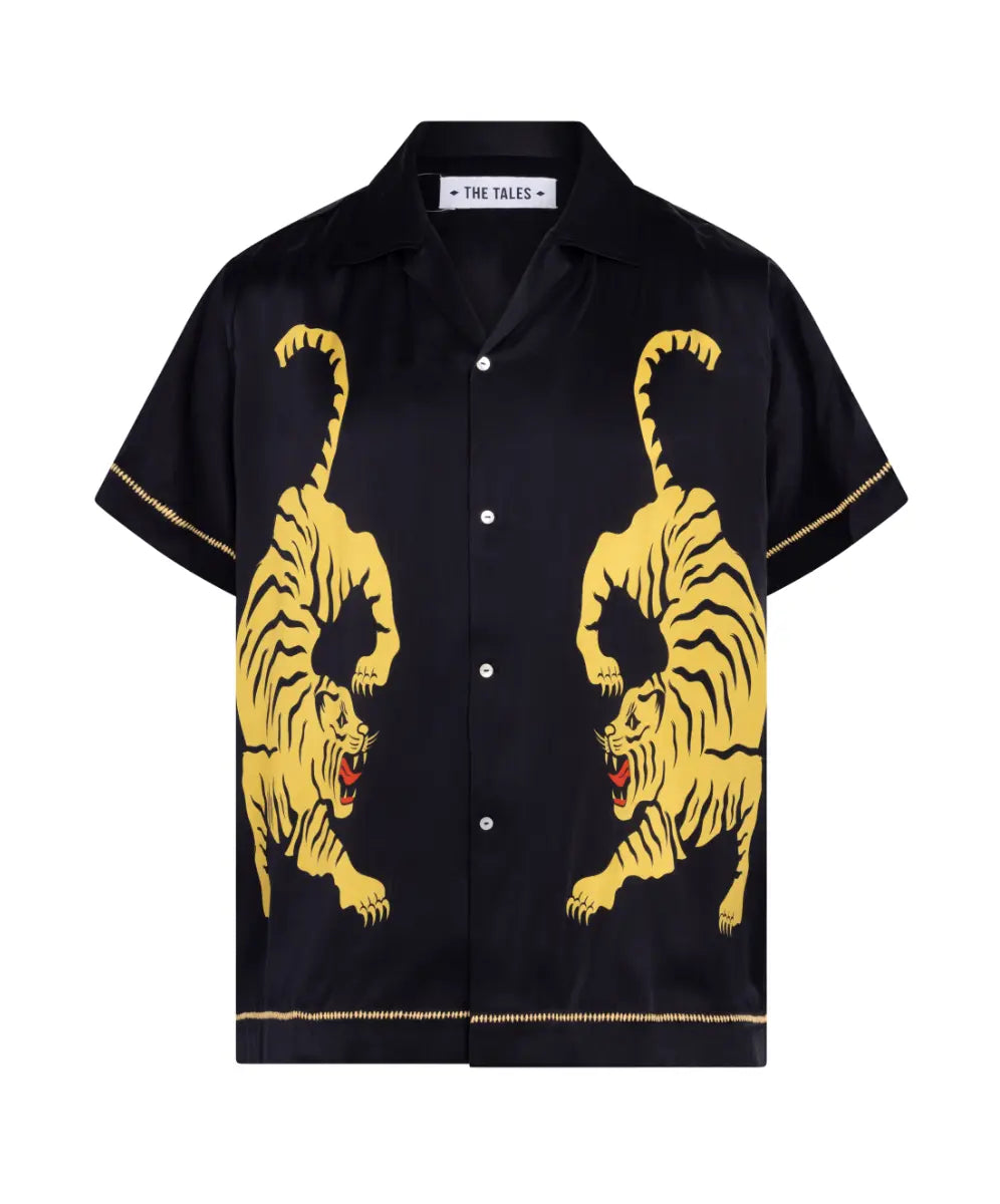 Crouching Tiger Silk Shirt by THE TALES - product photo