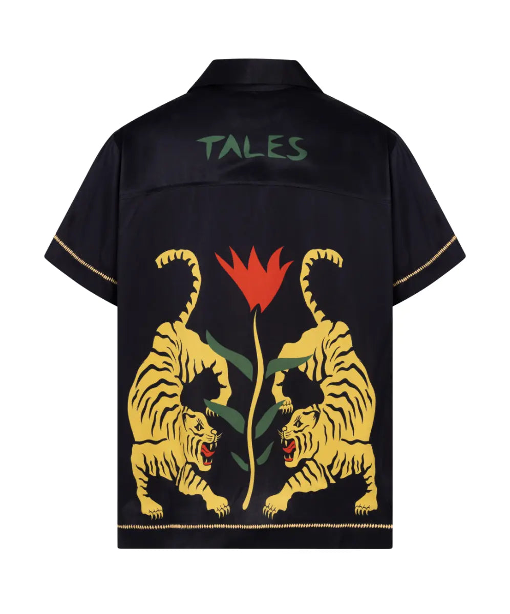 Crouching Tiger Silk Shirt by THE TALES - product photo