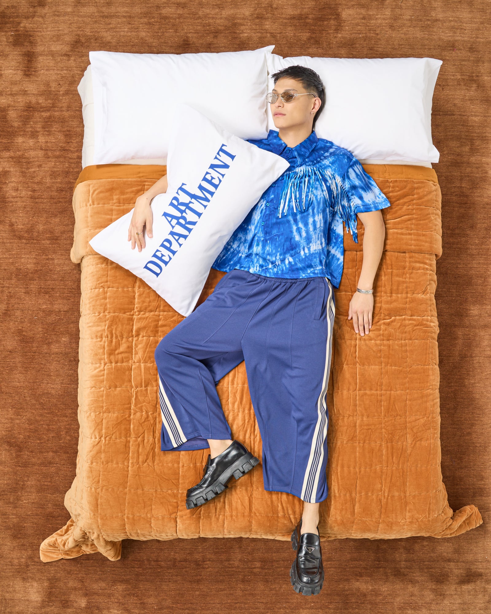 The Harajuku Navy Track Pant THE TALES