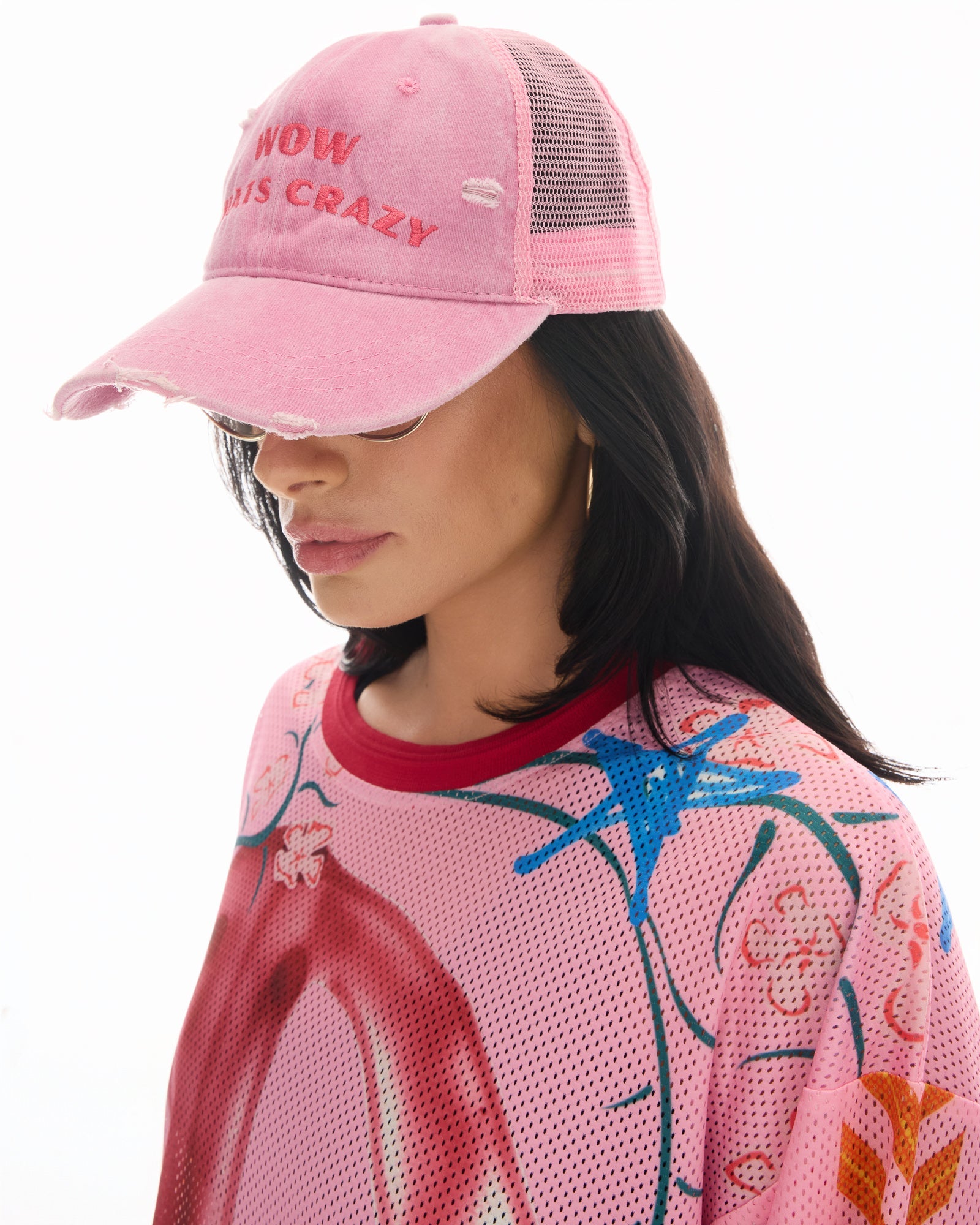 Wow Thats Crazy Trucker Cap by THE TALES - product photo