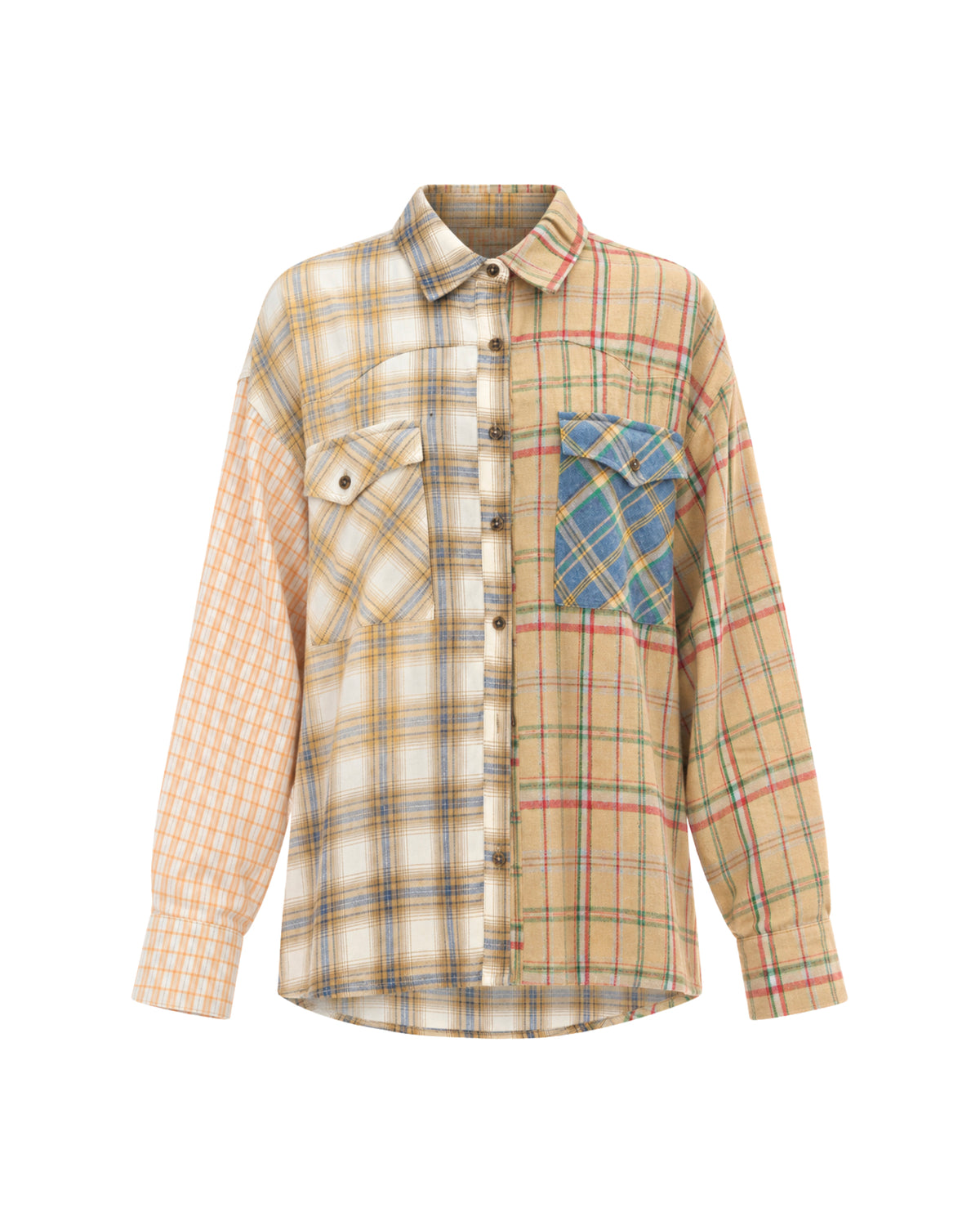Half N Half Teddy Western Shirt THE TALES