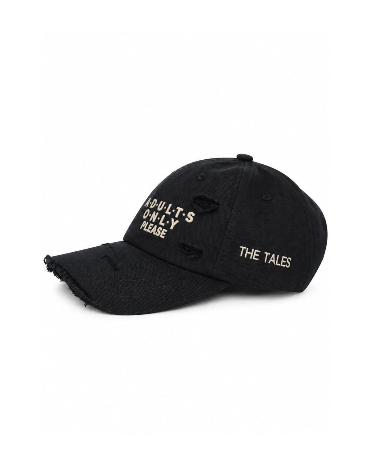 Adults Only Please Destroyed Dad Cap THE TALES