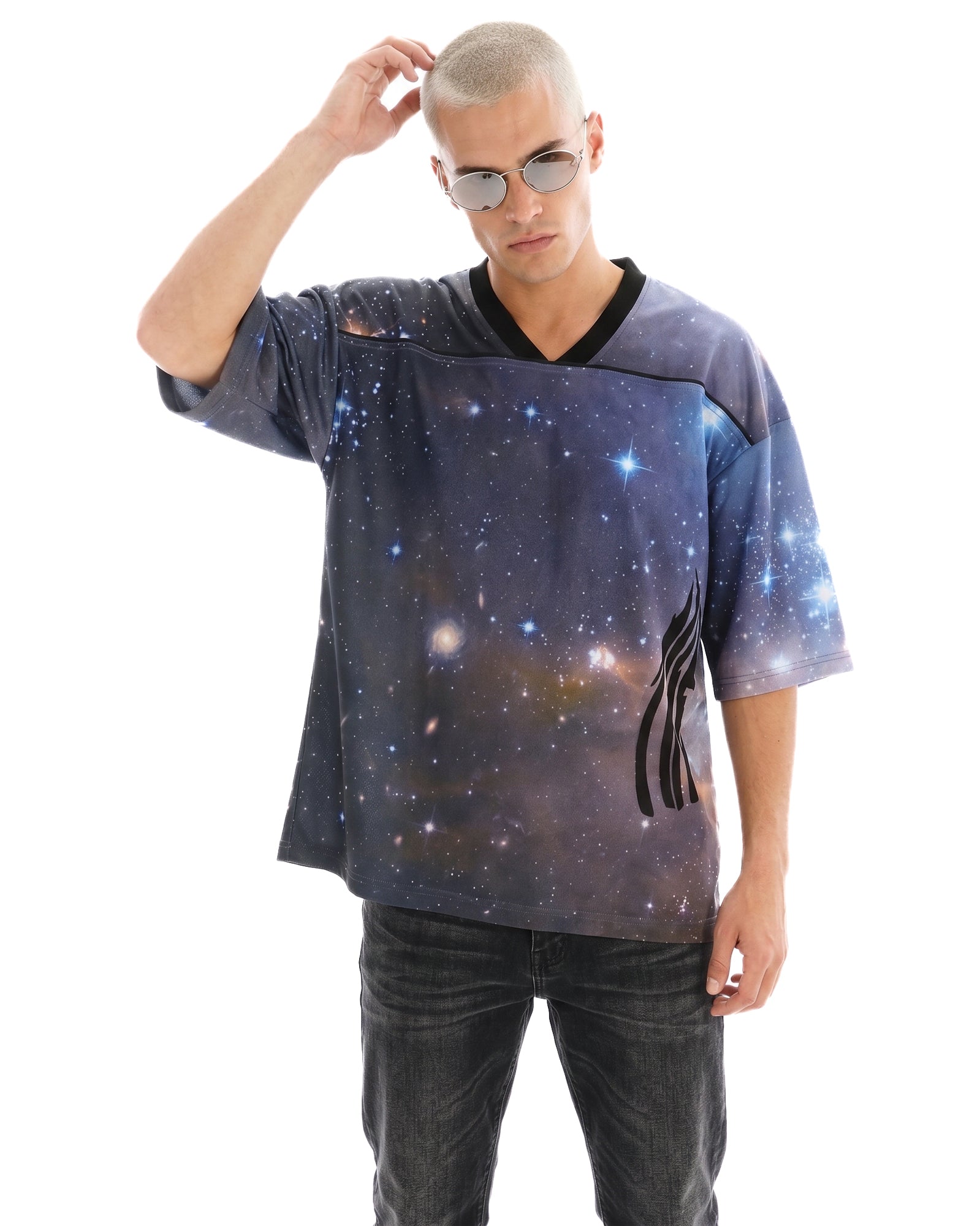 Recycled Celestial Football Jersey