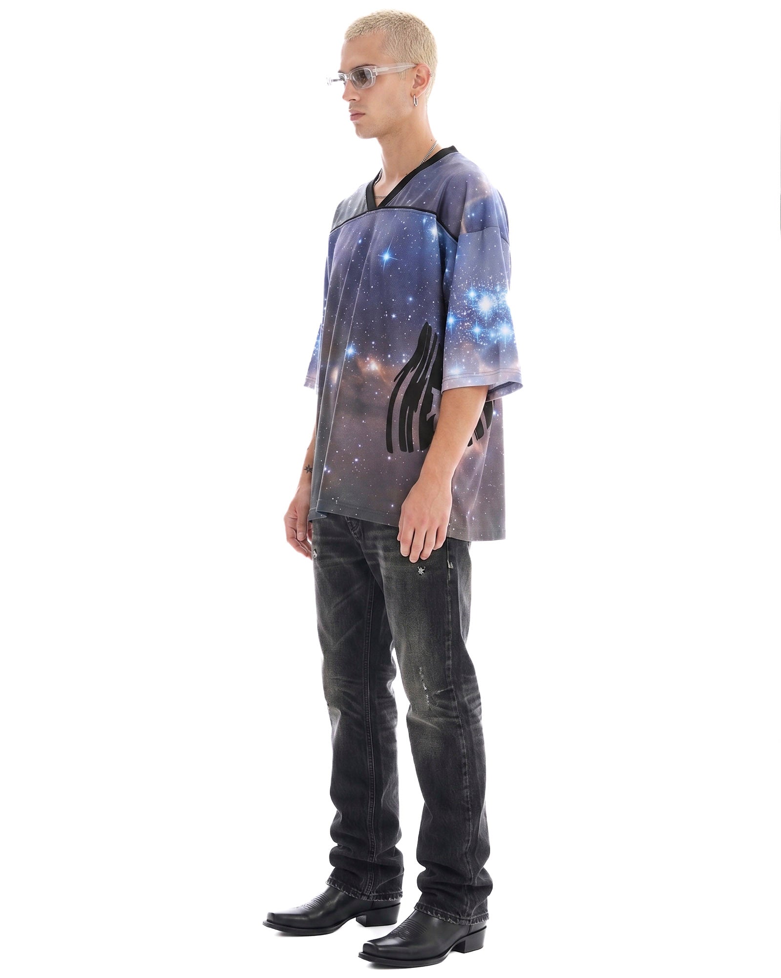 Recycled Celestial Football Jersey