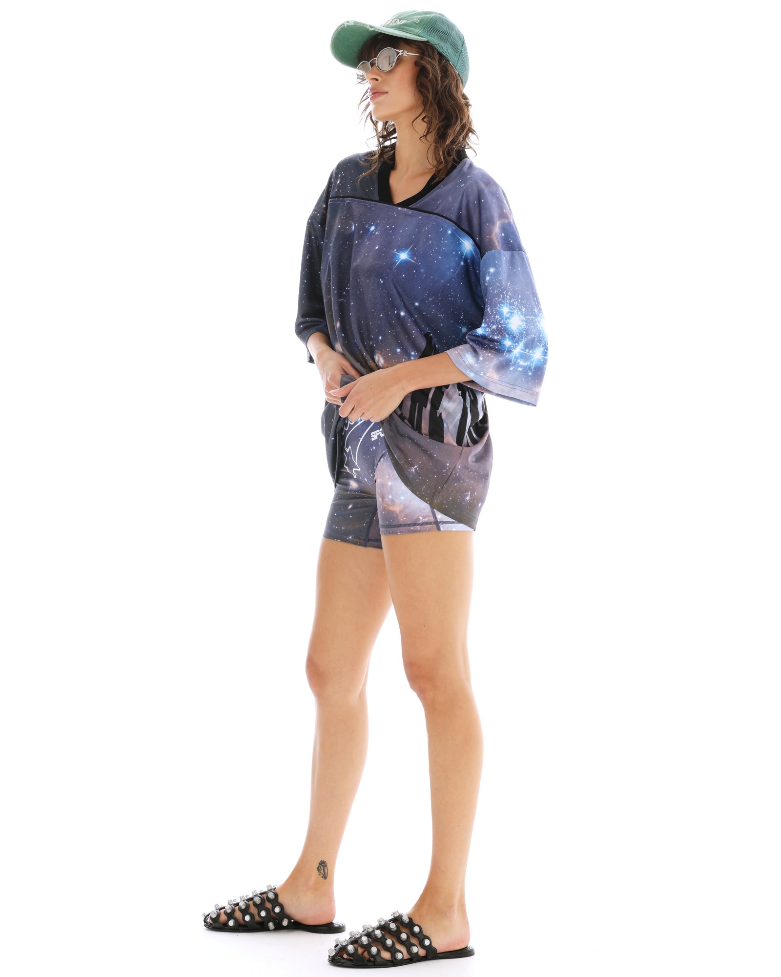 Recycled Celestial Football Jersey