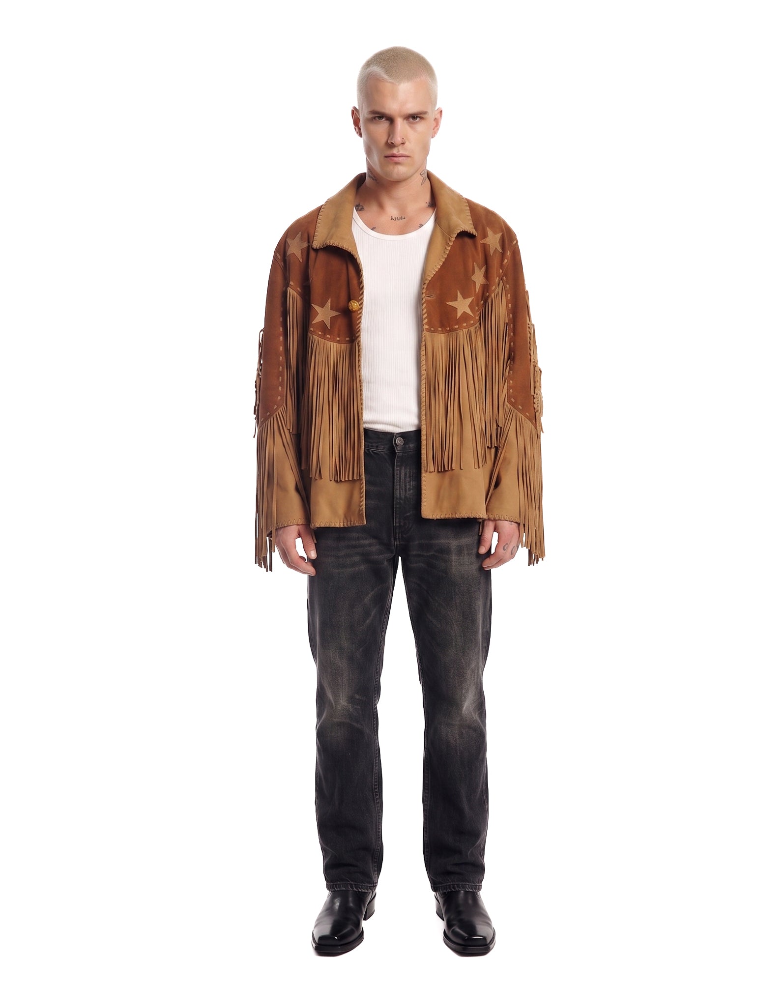 The Tales Fringed Suede Jacket
