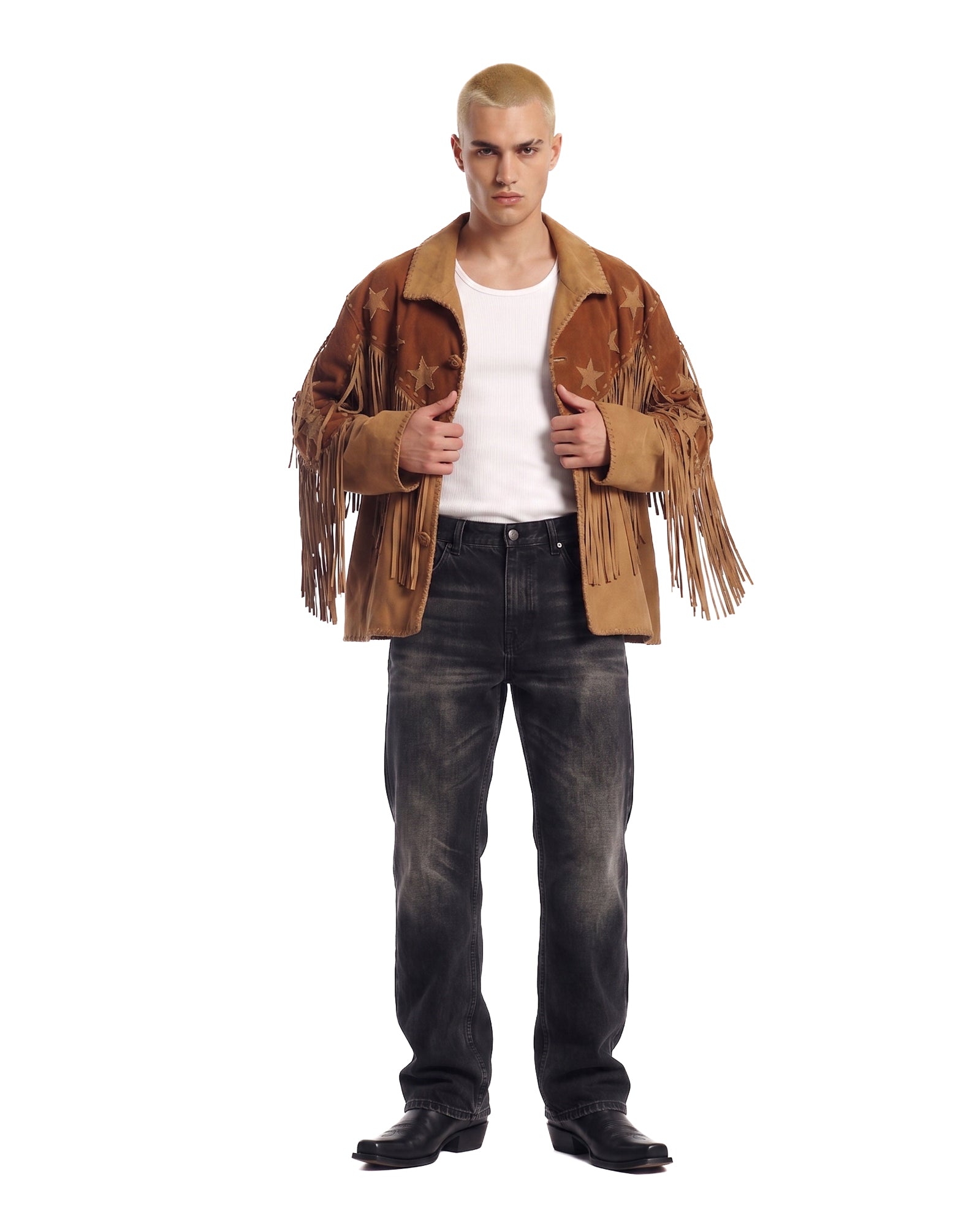 The Tales Fringed Suede Jacket