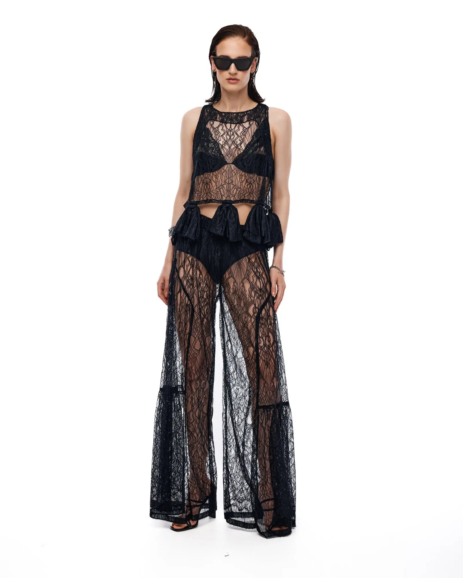 Chantilly Lace Peasant Pants by THE TALES - product photo