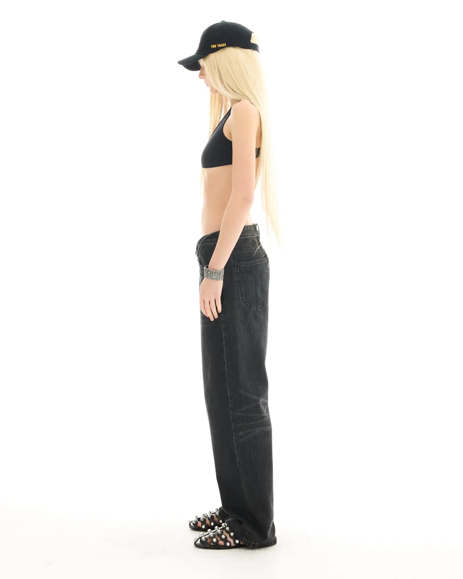The Tales Rolled Waist Denim Jean by THE TALES - product photo