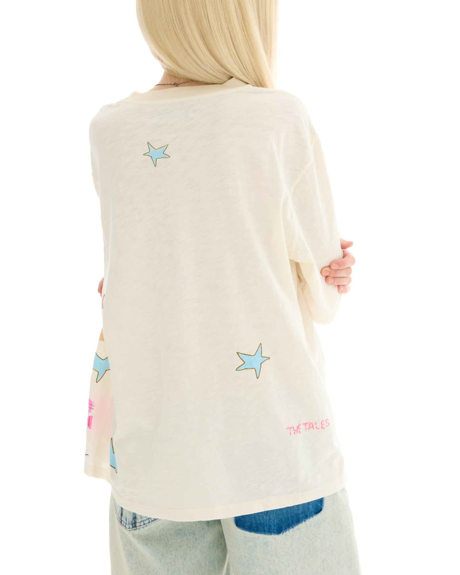 My Illustrated Seaside Tee by THE TALES - side view
