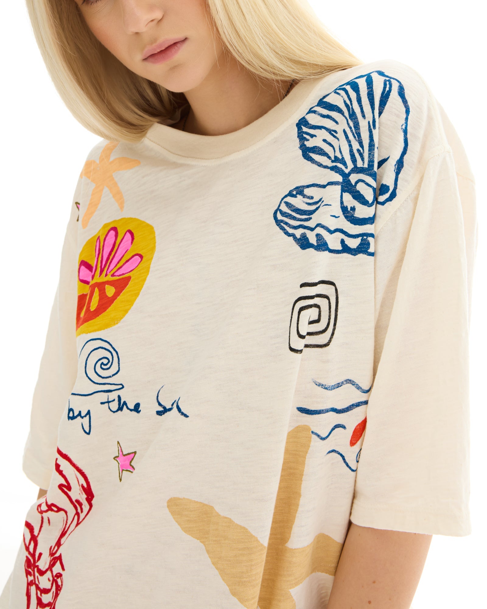 My Illustrated Seaside Tee by THE TALES - product photo