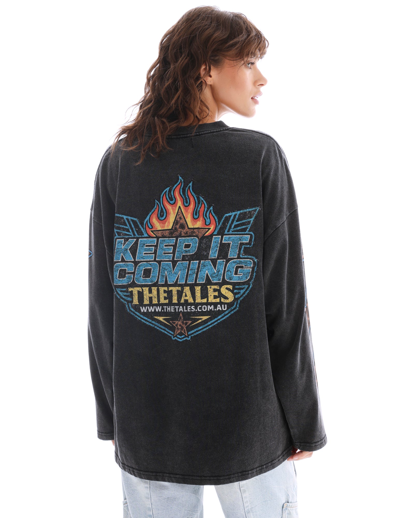 Keep It Coming Long Sleeve Tee THE TALES