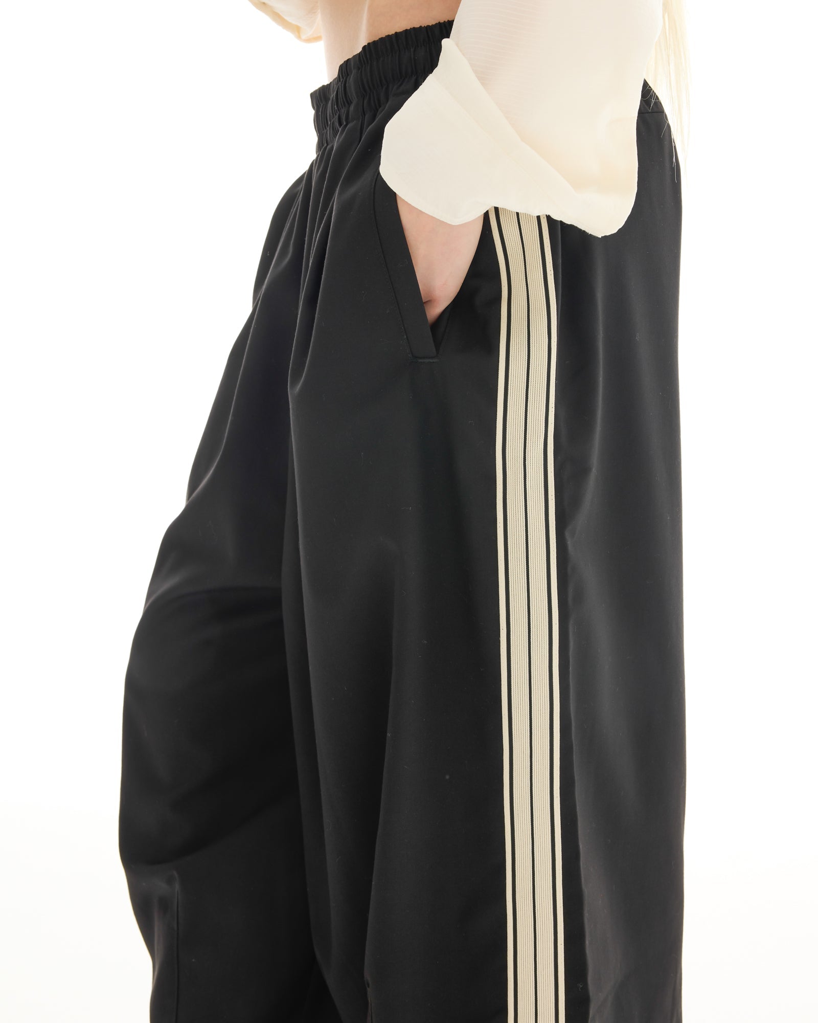 The Suited Harajuku Black Track Pant THE TALES