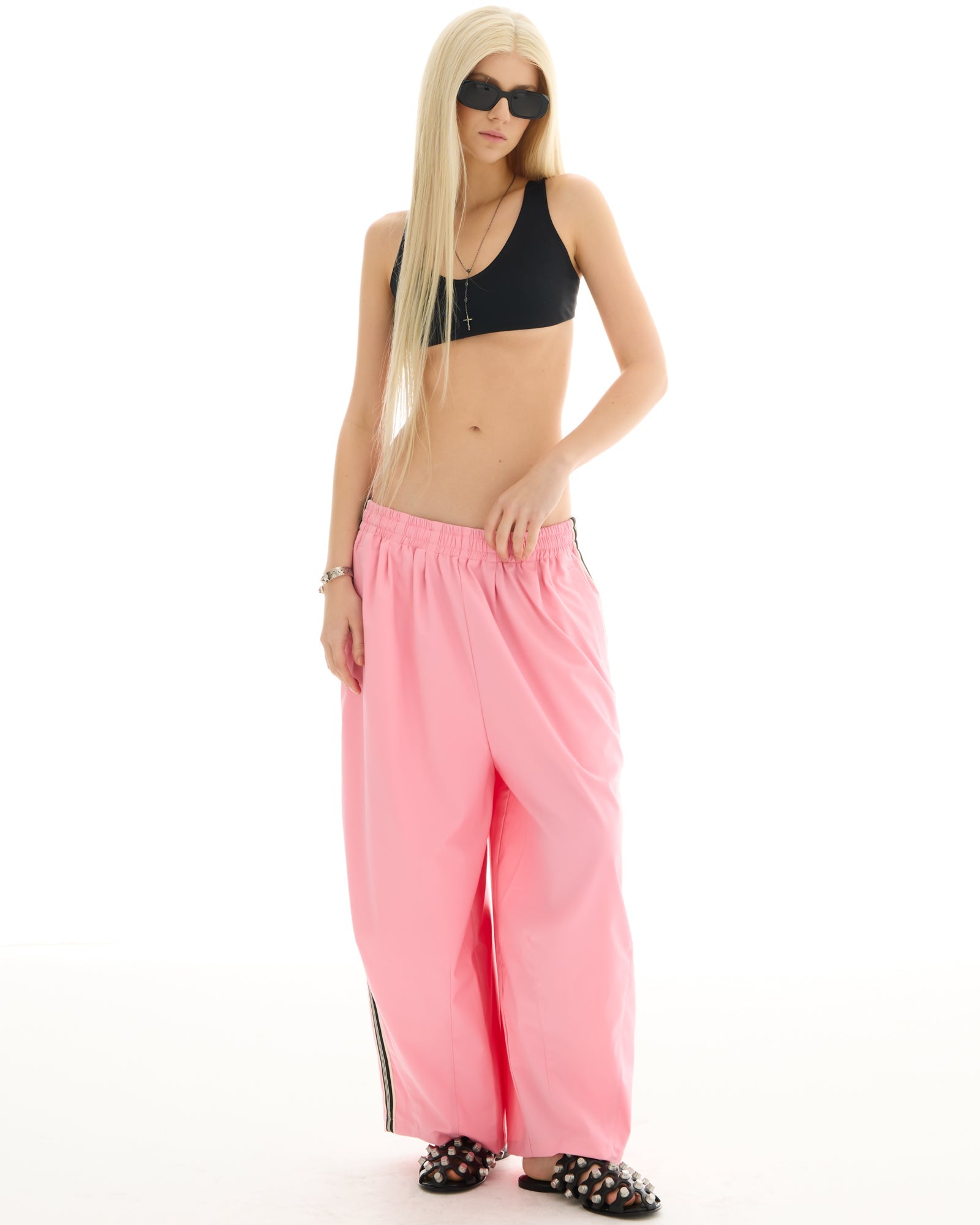 The Suited Harajuku Pink Track Pant THE TALES