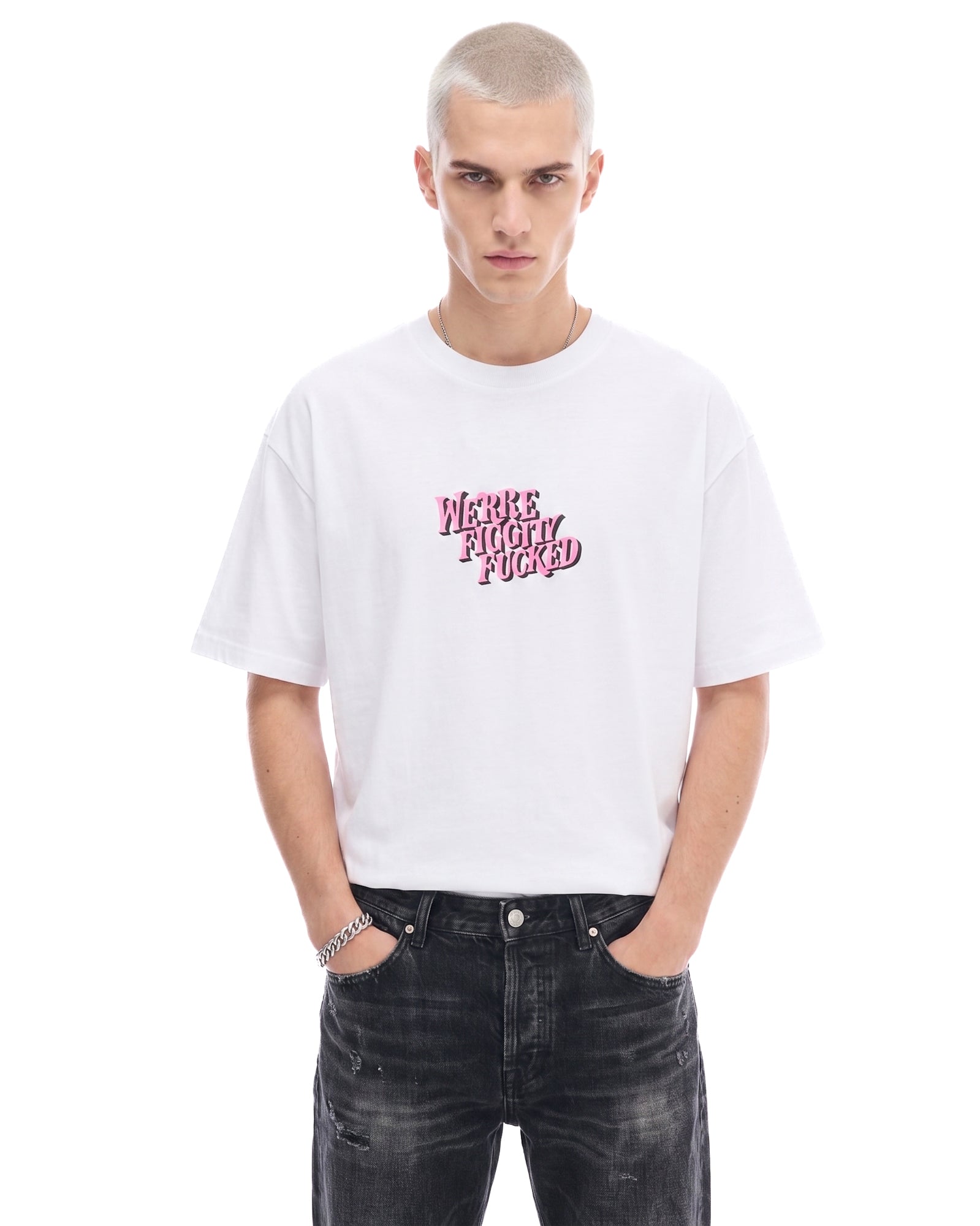 We're Figgity Fucked Tee