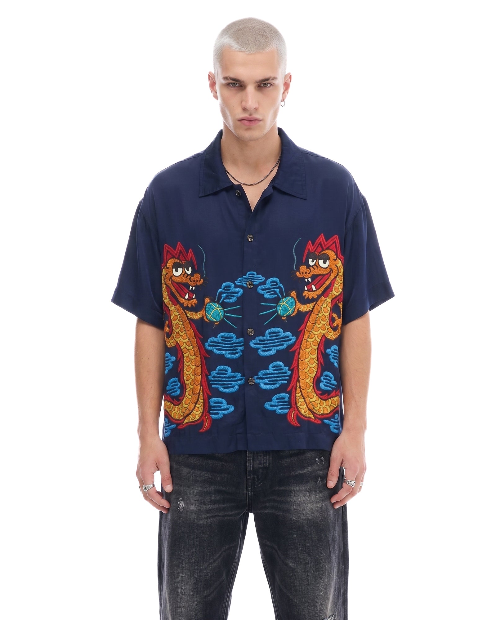 Lucky Dragon Oversized Shirt