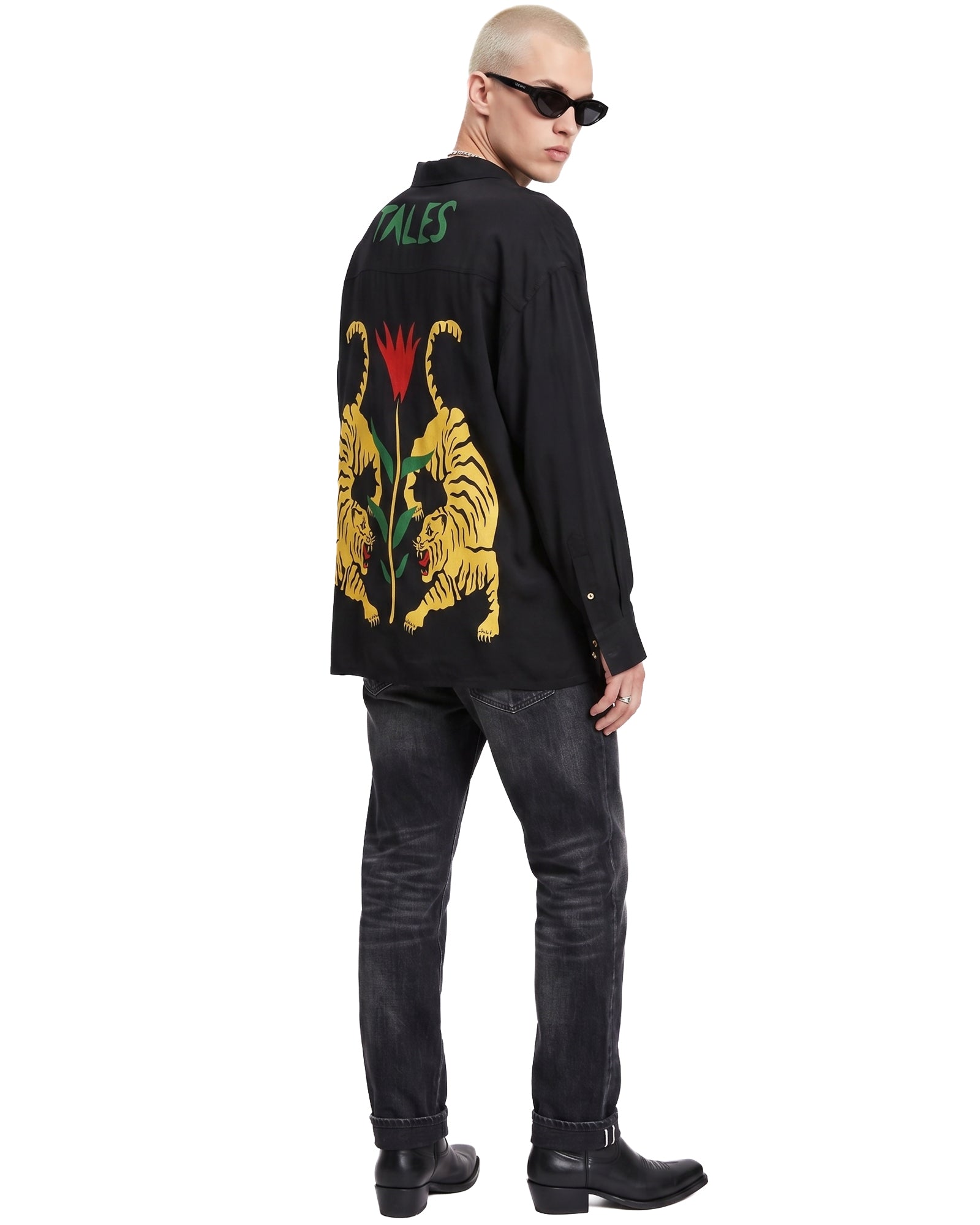 Crouching Tiger Long Sleeve Shirt