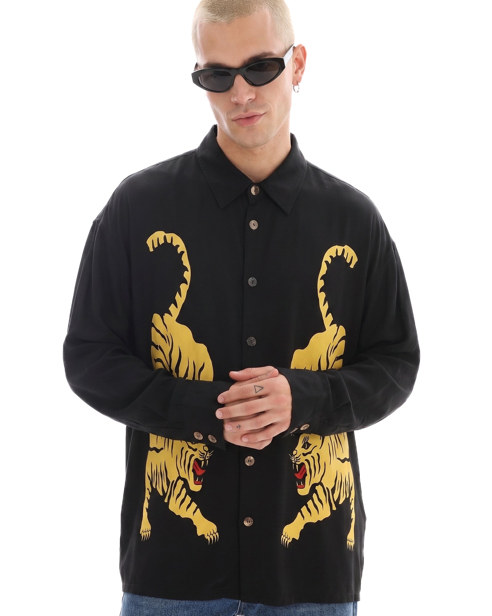 Crouching Tiger Long Sleeve Shirt