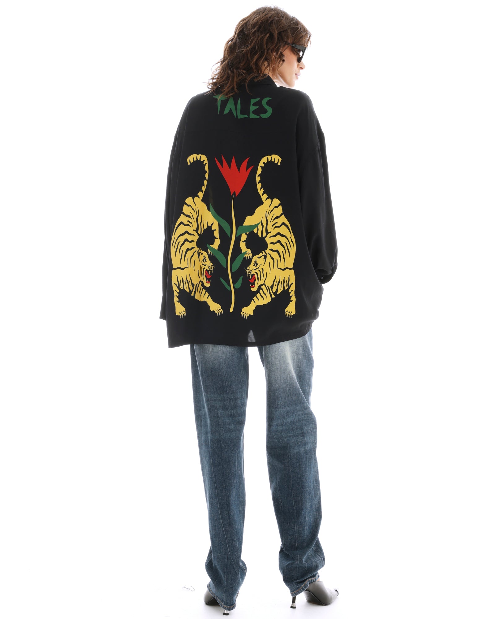 Crouching Tiger Long Sleeve Shirt