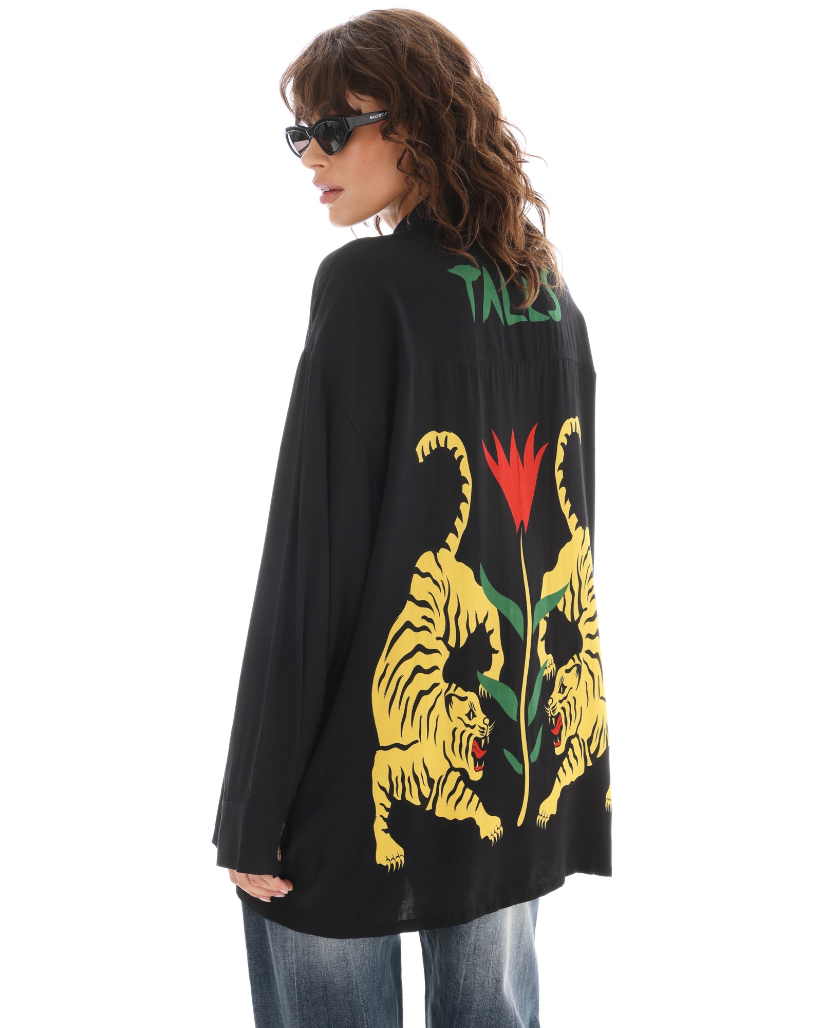 Crouching Tiger Long Sleeve Shirt
