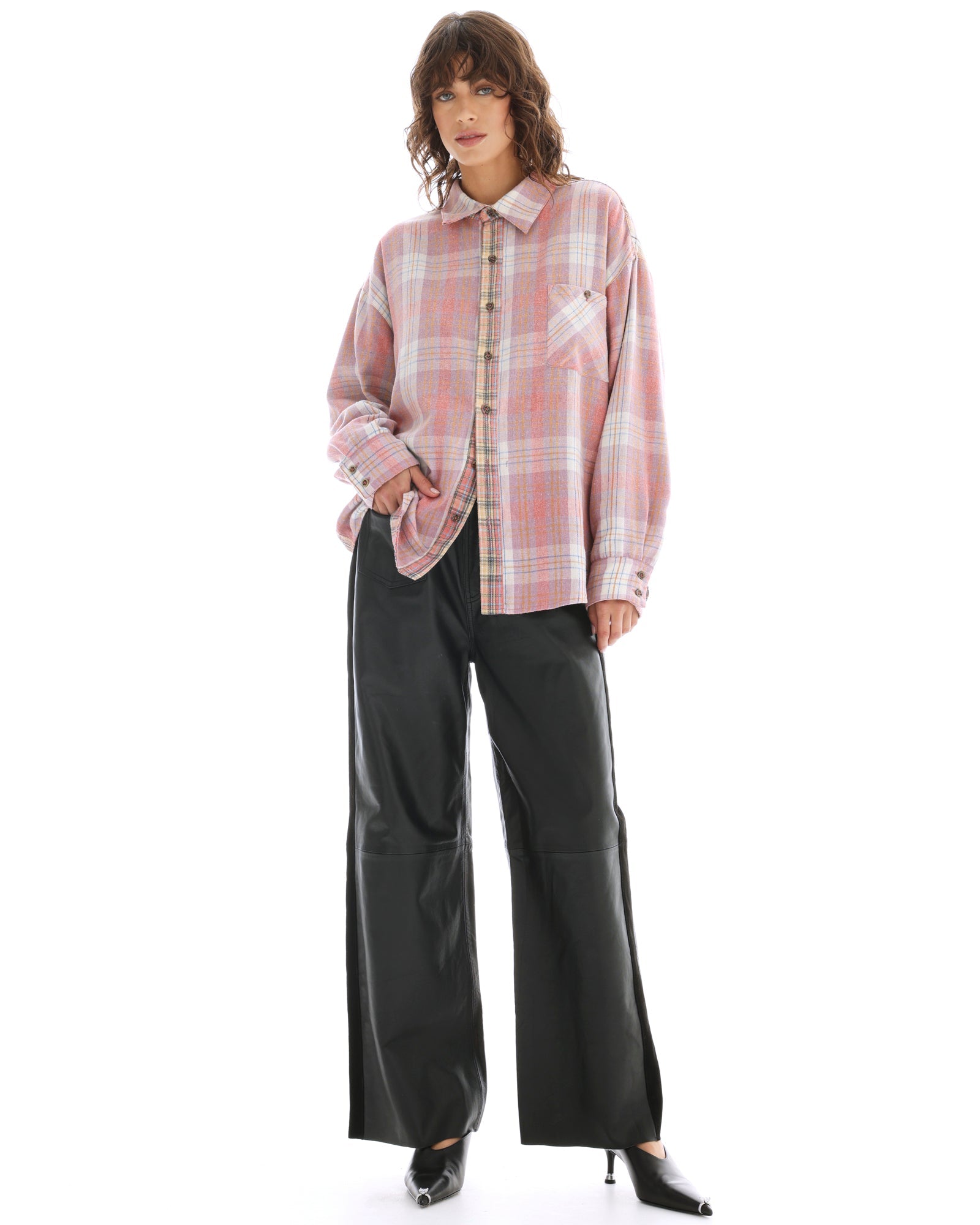The Tales Reversible Flannel Shirt by THE TALES - front view