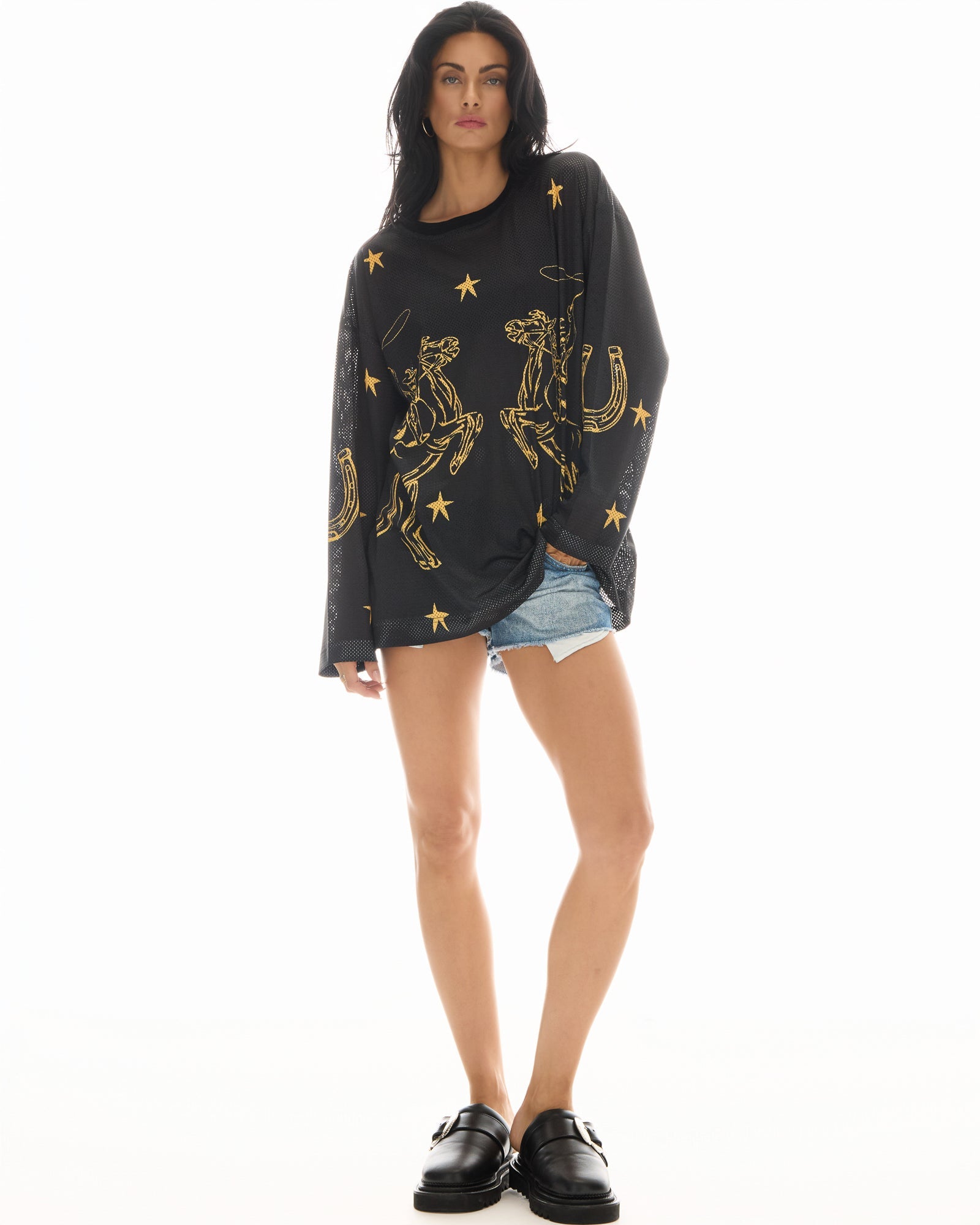 Cowboy Long Sleeve Football Jersey by THE TALES - product photo