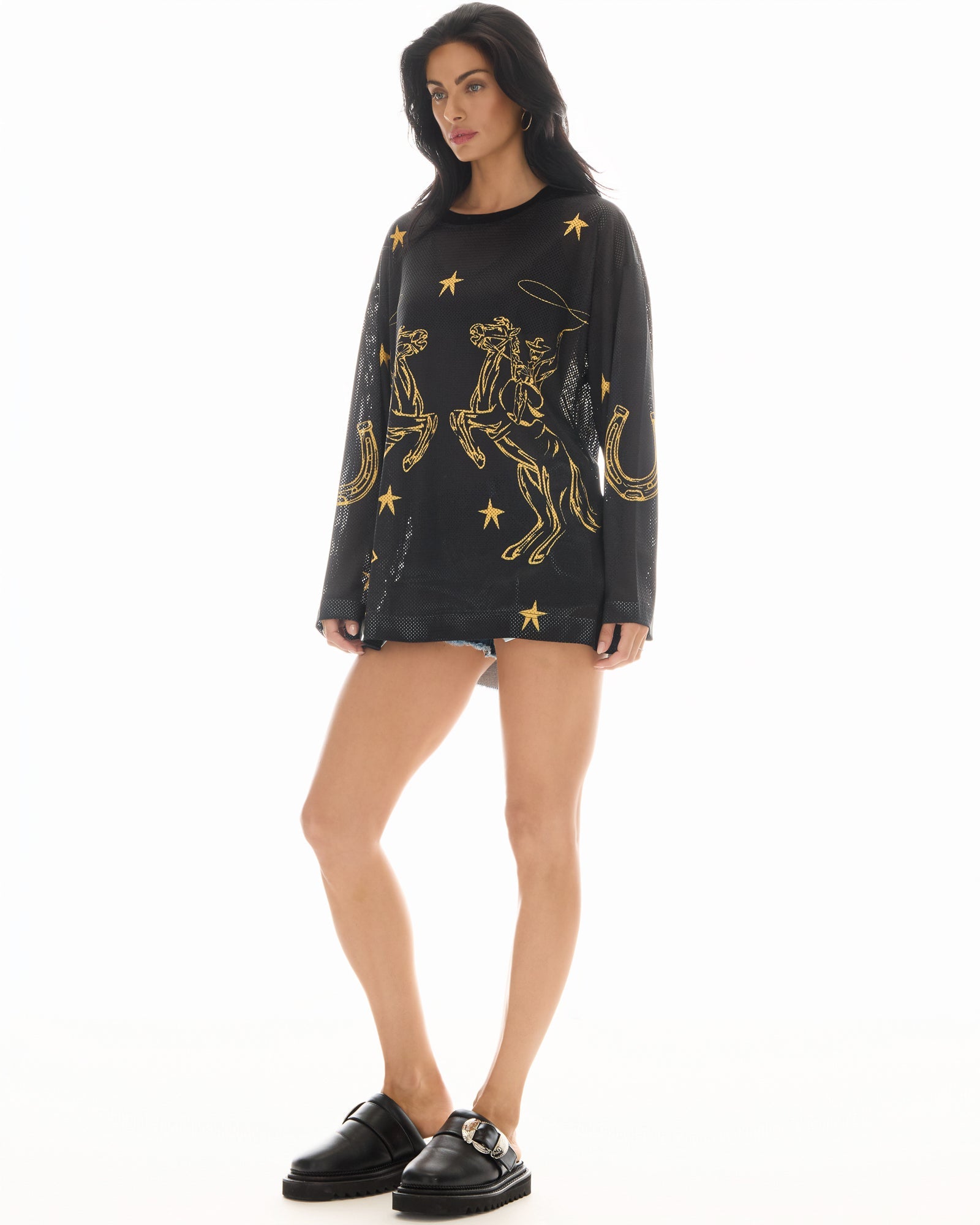 Cowboy Long Sleeve Football Jersey by THE TALES - product photo