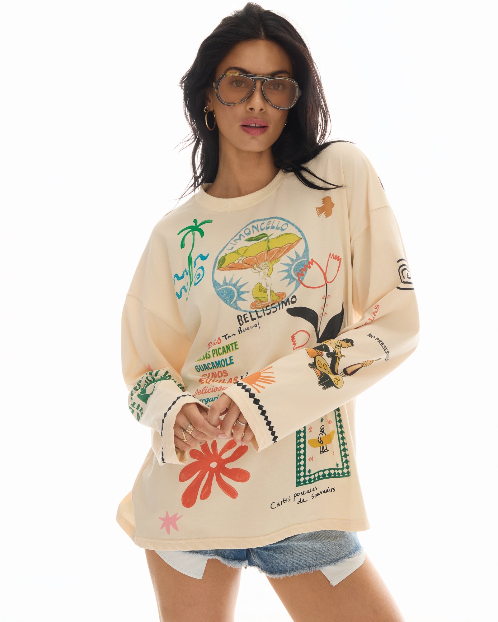 Postcards of Summer Long Sleeve Tee THE TALES