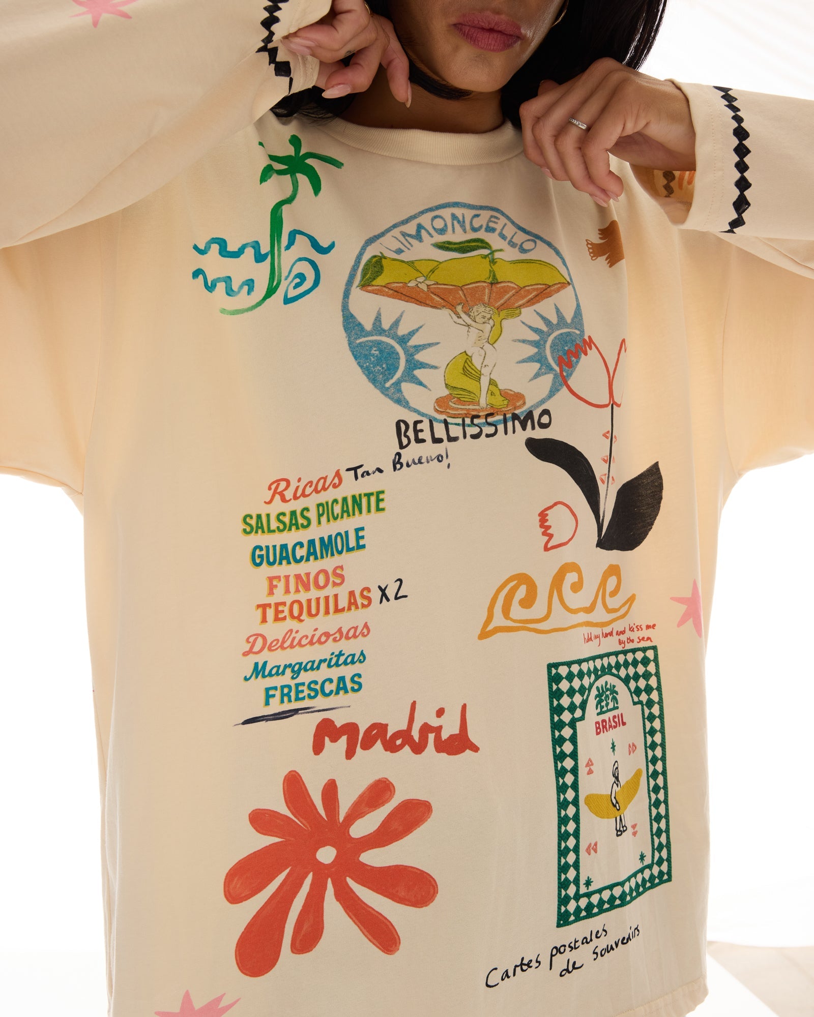 Postcards of Summer Long Sleeve Tee THE TALES