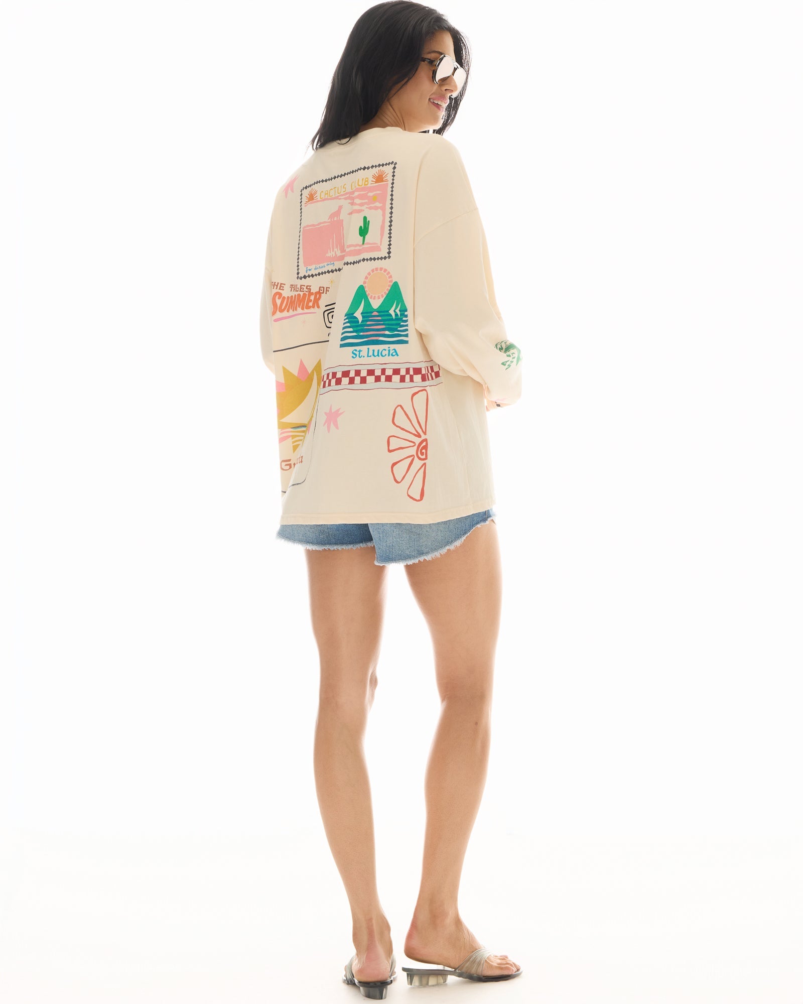 Postcards of Summer Long Sleeve Tee THE TALES