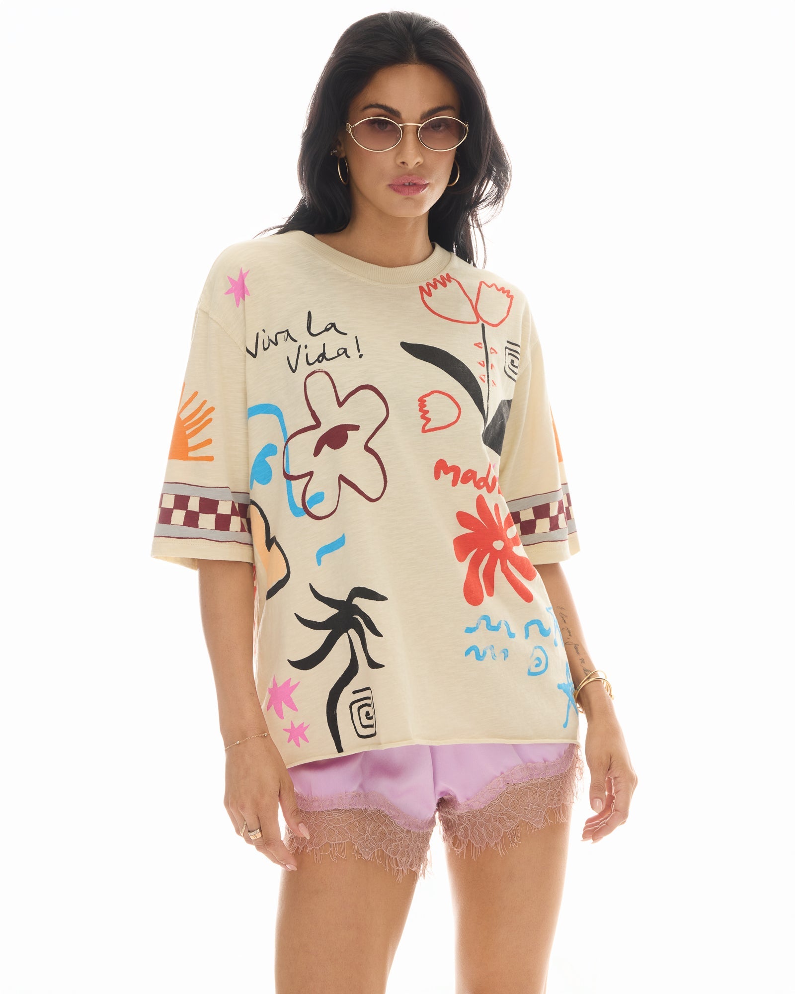 Illustrated Postcards Tee THE TALES