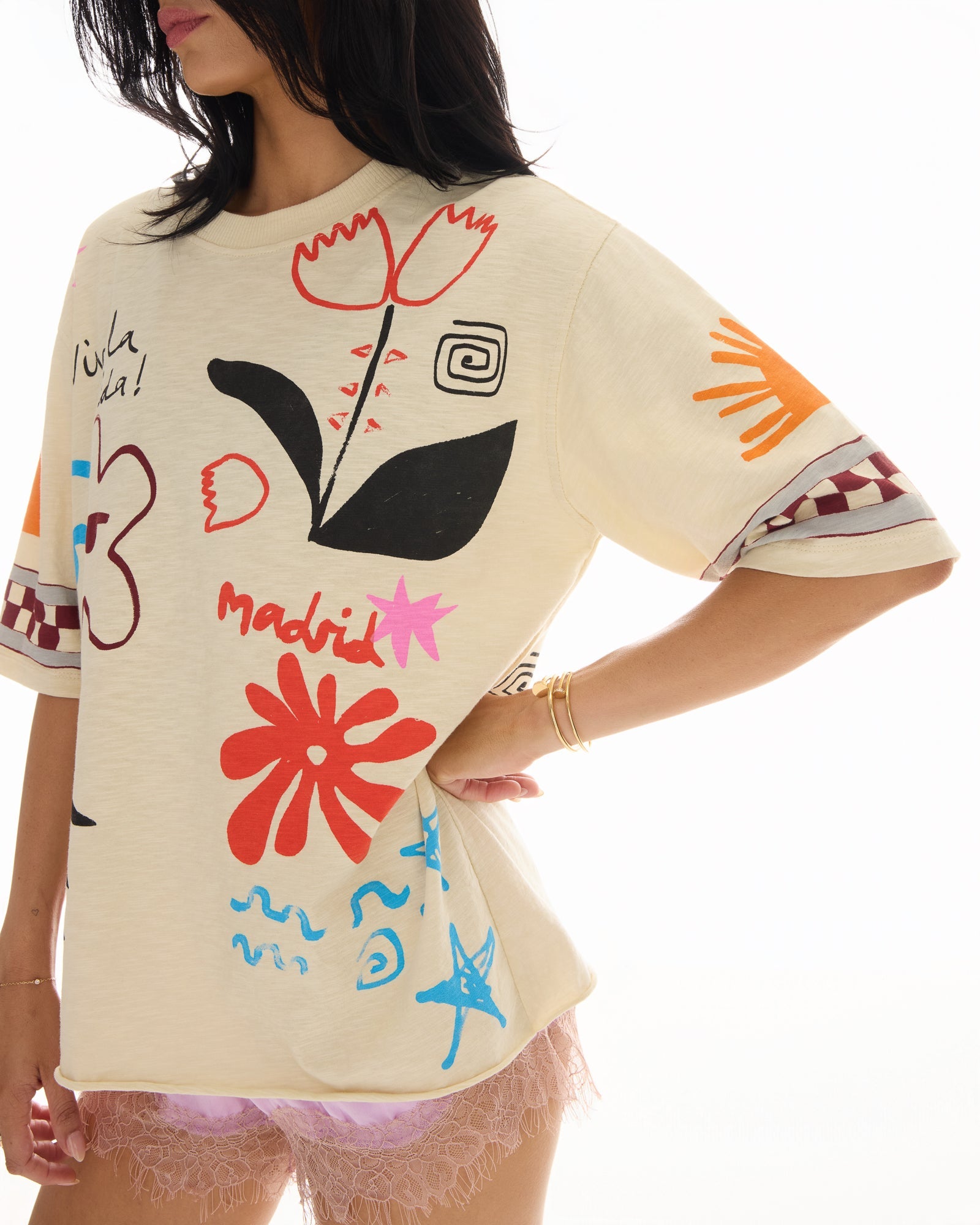 Illustrated Postcards Tee THE TALES