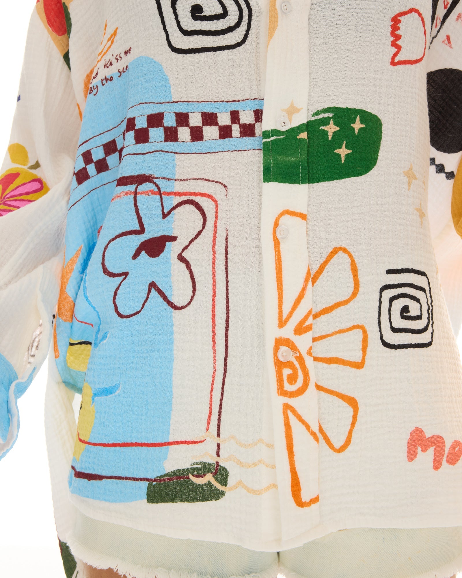 The Illustrated Postcards Shirt THE TALES