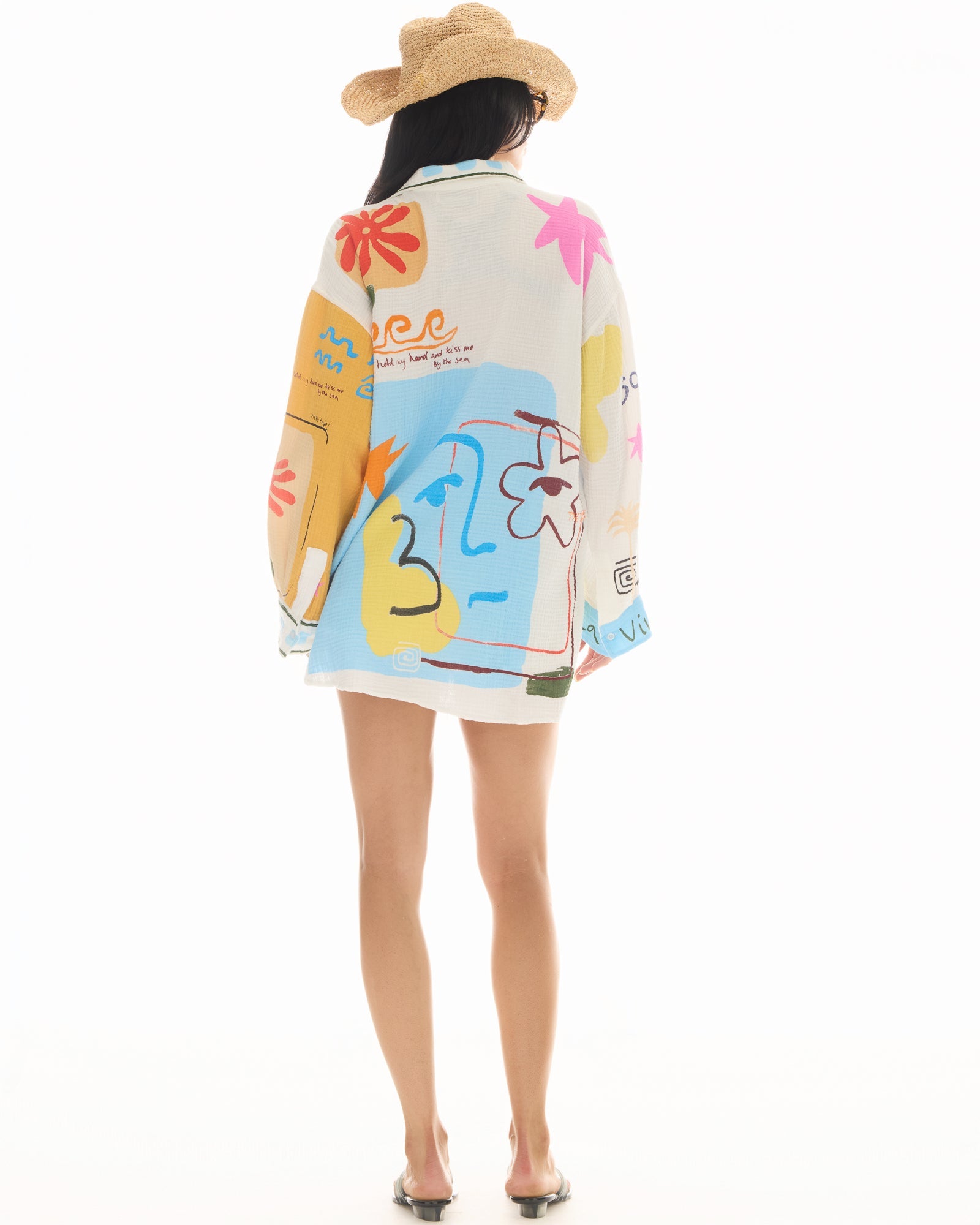 The Illustrated Postcards Shirt THE TALES