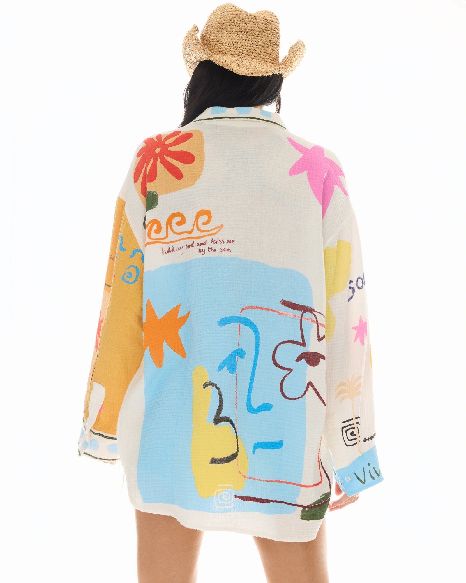 The Illustrated Postcards Shirt THE TALES