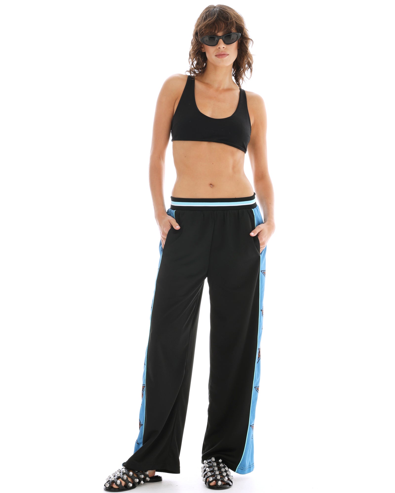 Tales Leopard Star Track Pants
