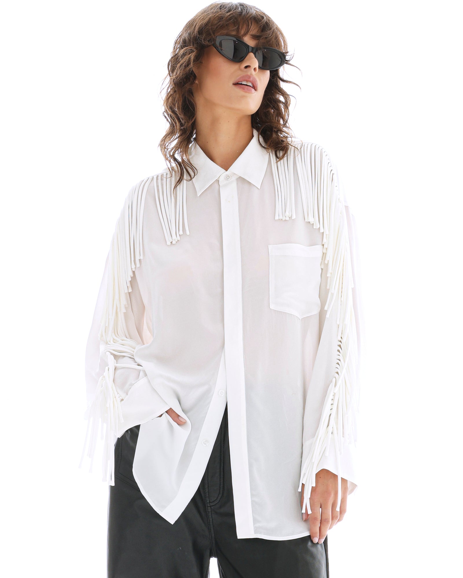Western Nights Opal Fringed Shirt THE TALES