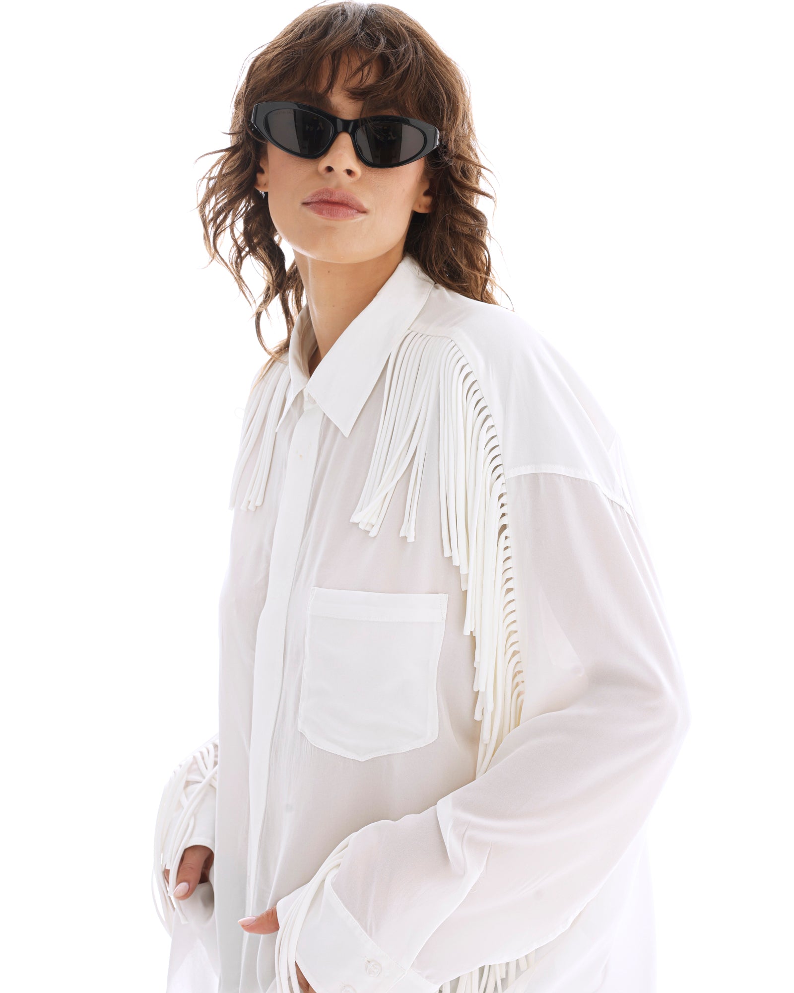 Western Nights Opal Fringed Shirt THE TALES