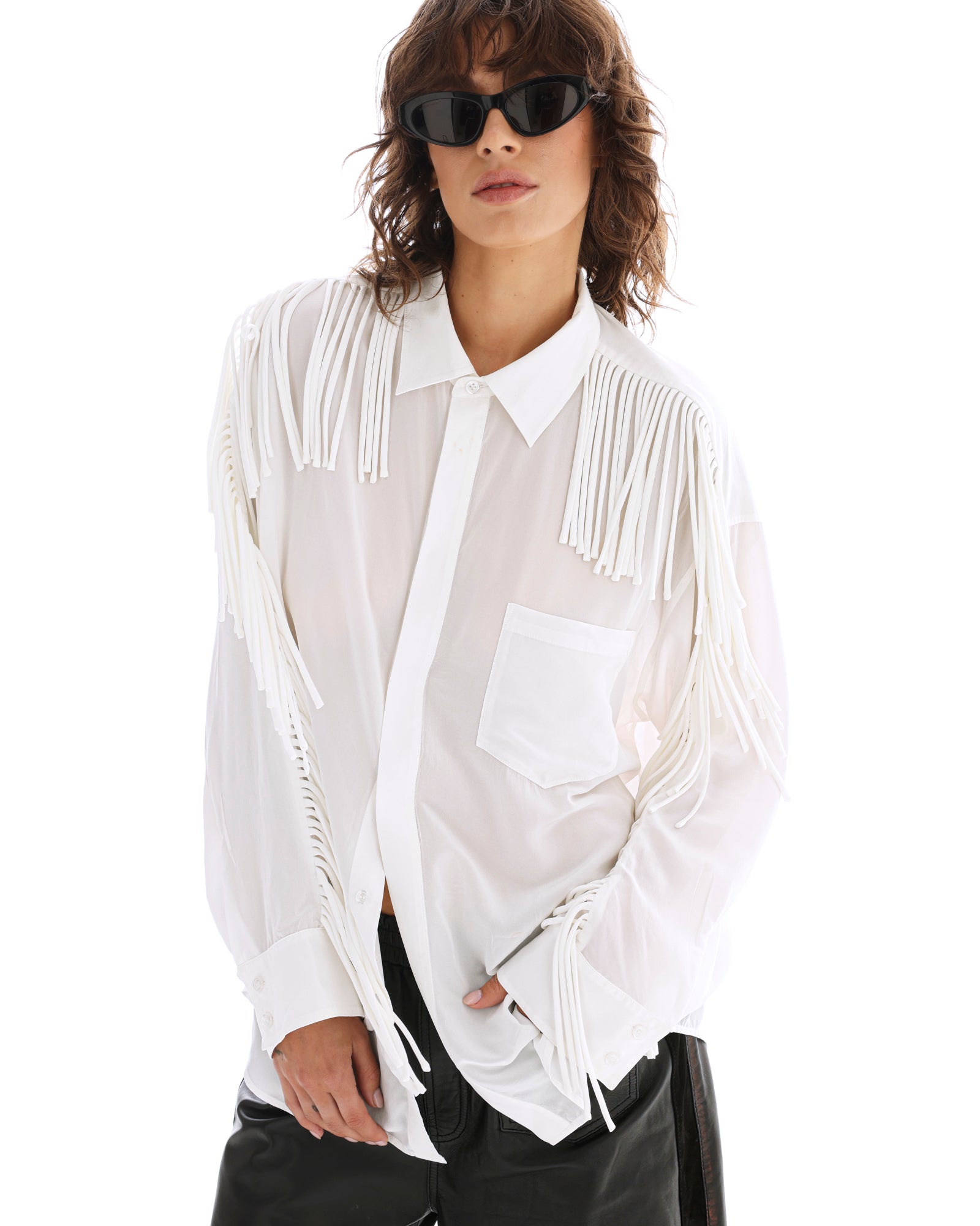 Western Nights Opal Fringed Shirt THE TALES