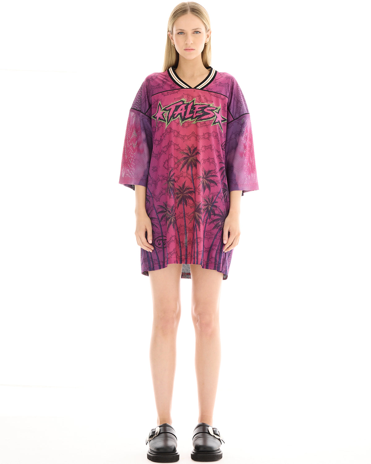 Sunset Miami Football Jersey Dress