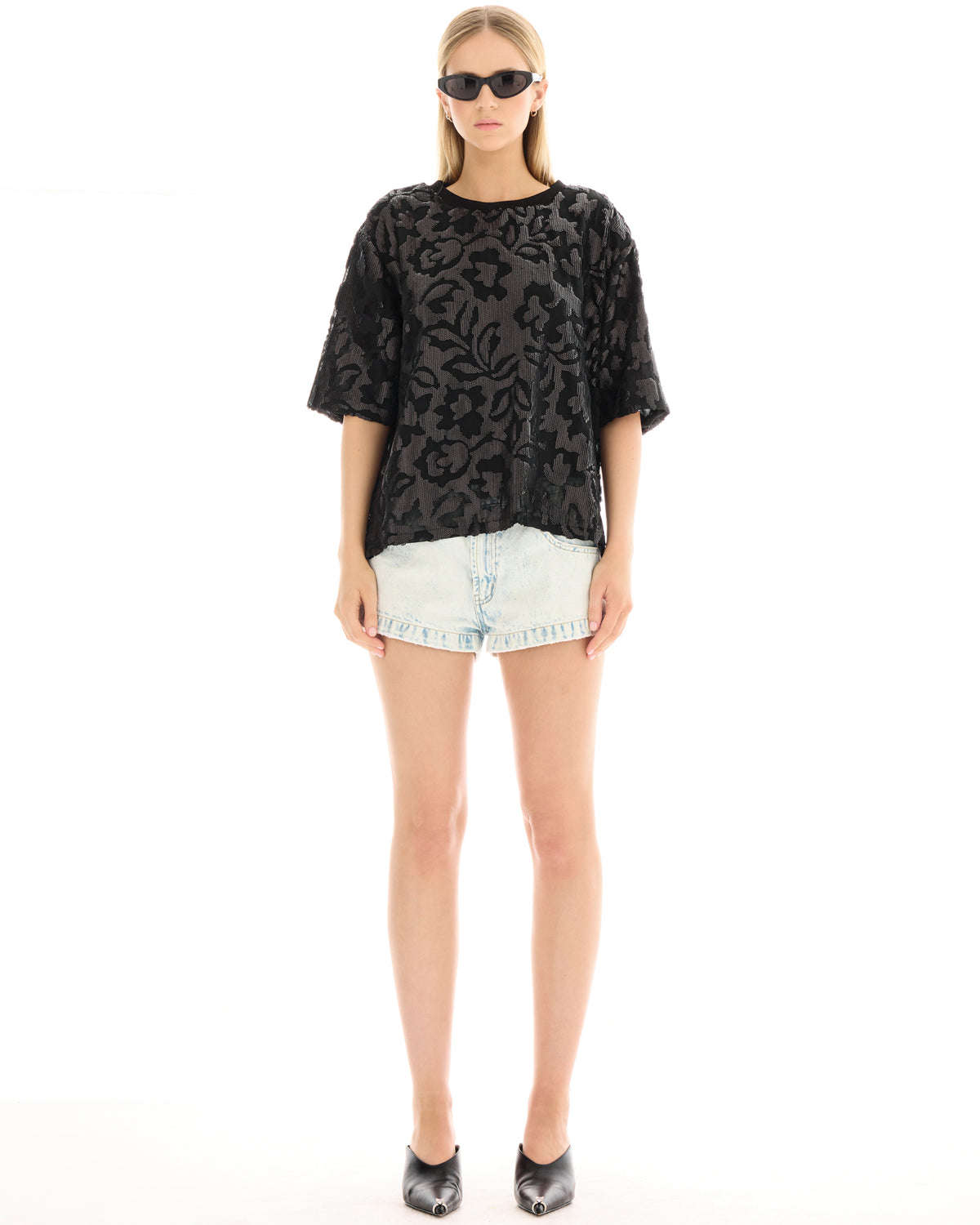 Sequin Street Tee THE TALES