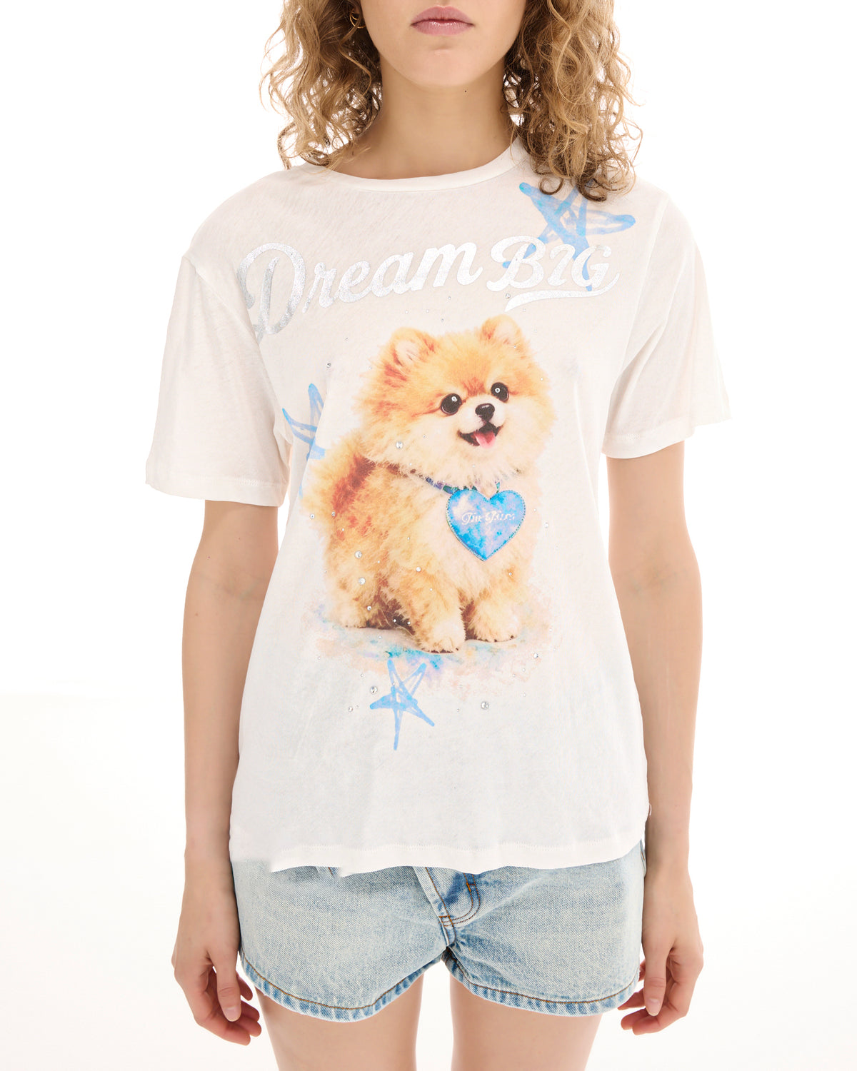 Dream Big Pom Retro Fit Tee THE TALES