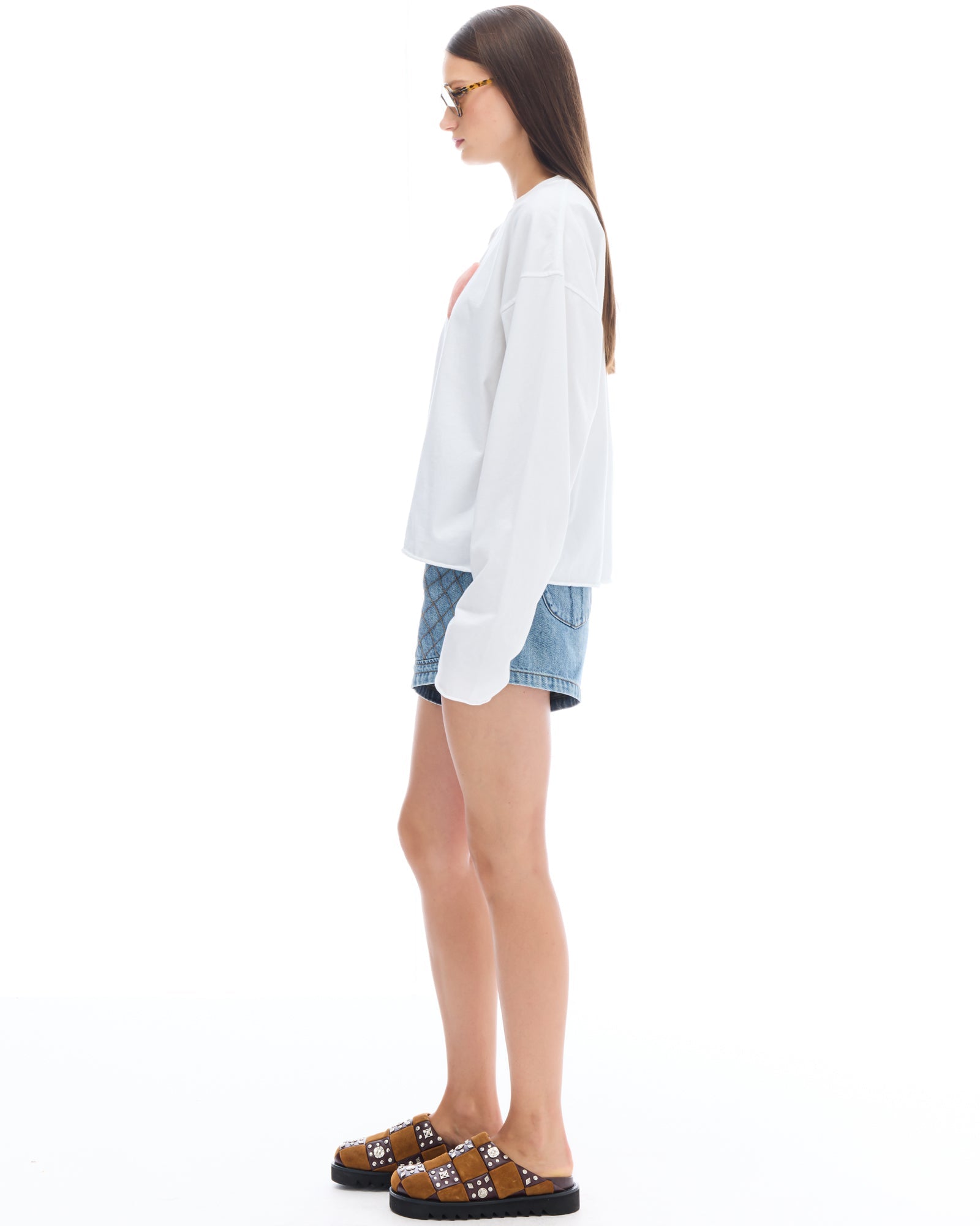 We Love Velvet Heart Long Sleeve Tee by THE TALES - product photo