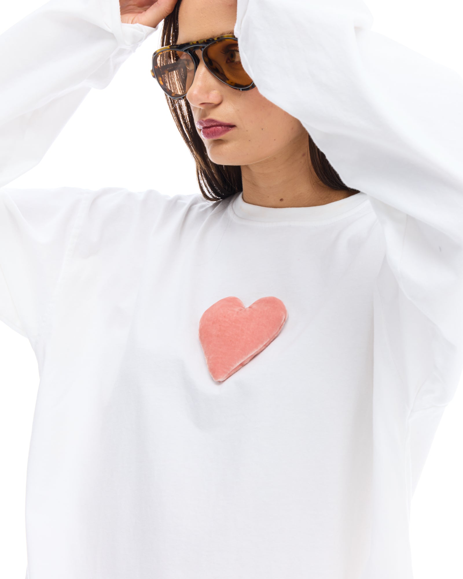 We Love Velvet Heart Long Sleeve Tee THE TALES
