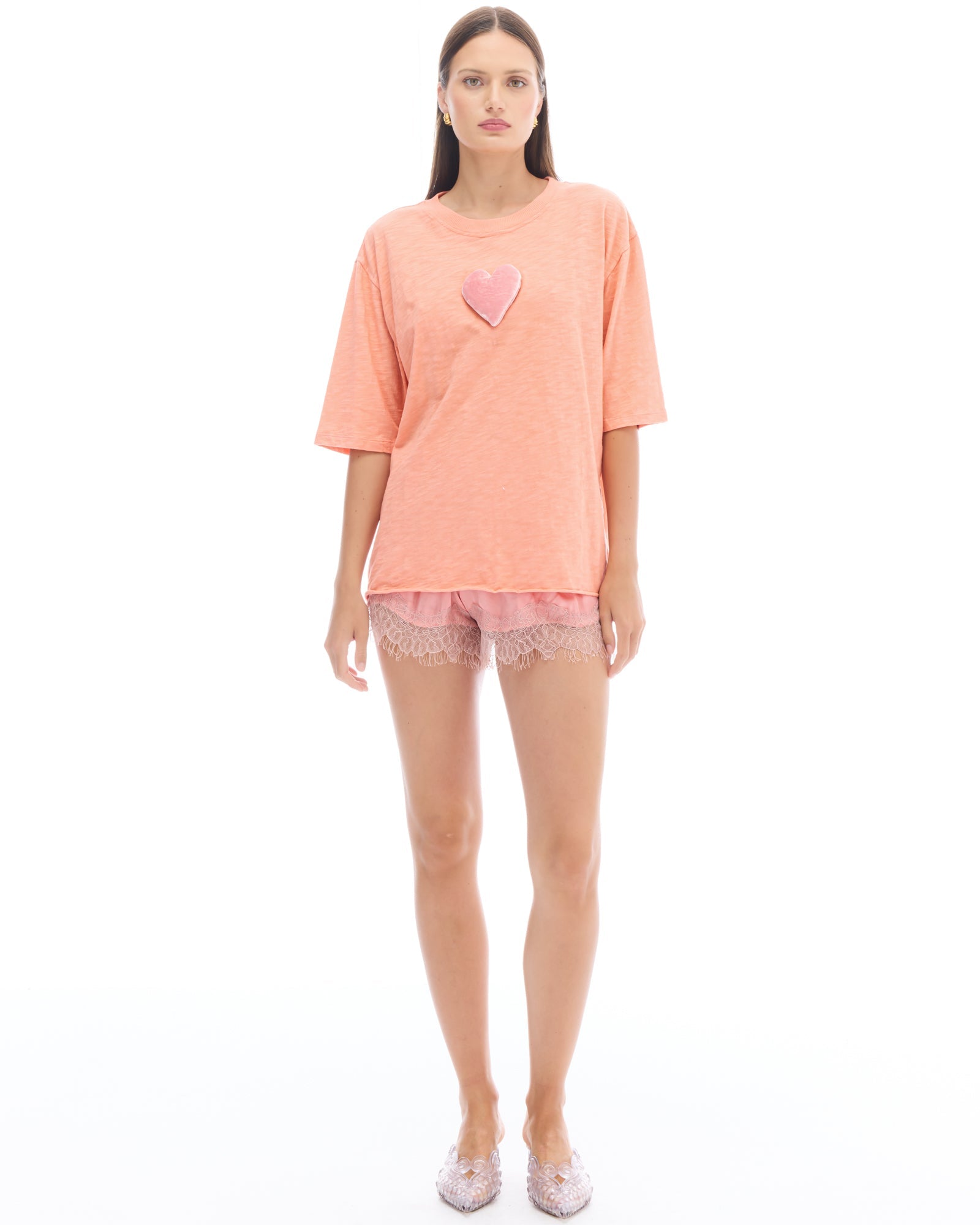 We Love Velvet Heart Street Tee THE TALES