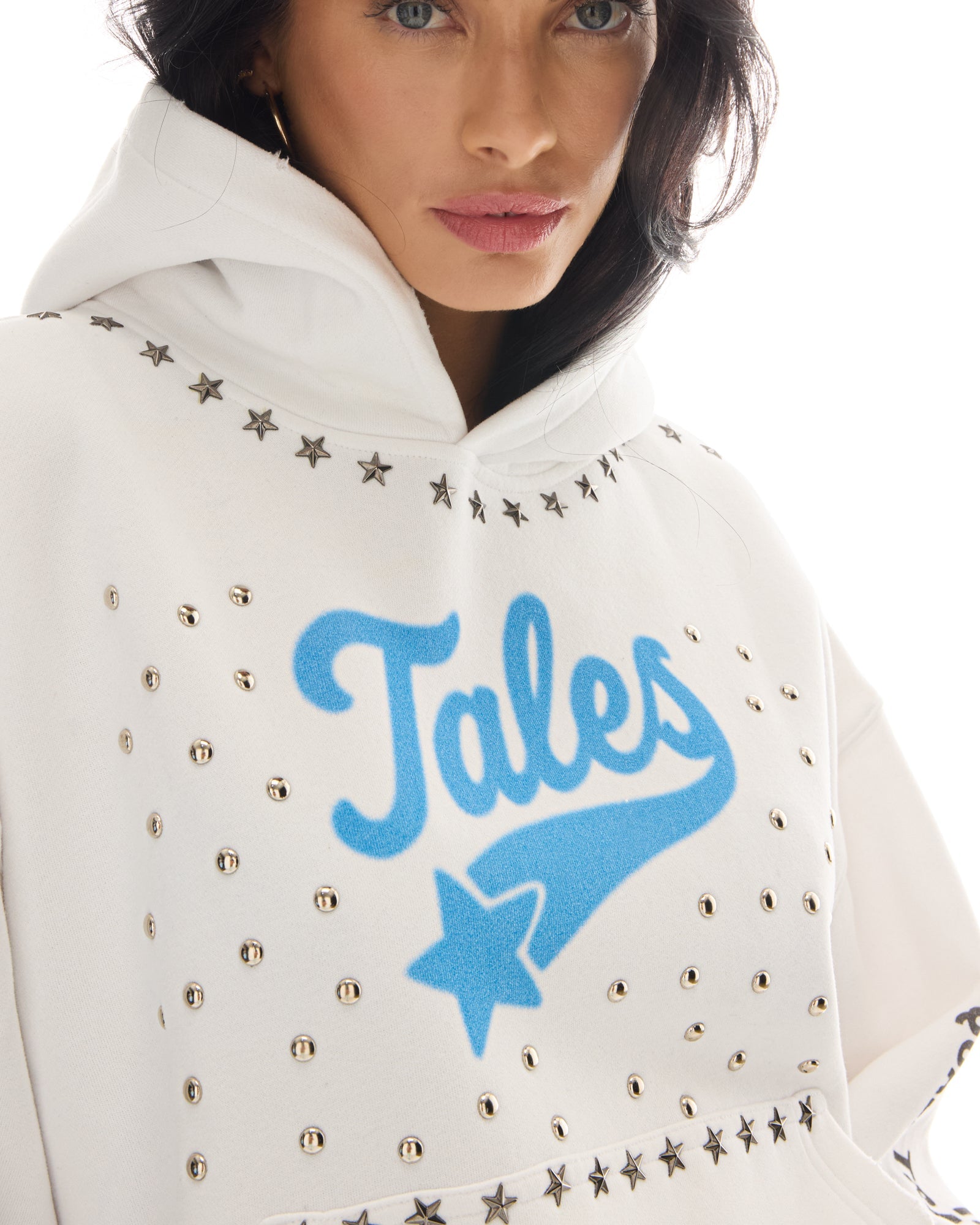 Tales Track Club Studded Hoodie by THE TALES - product photo