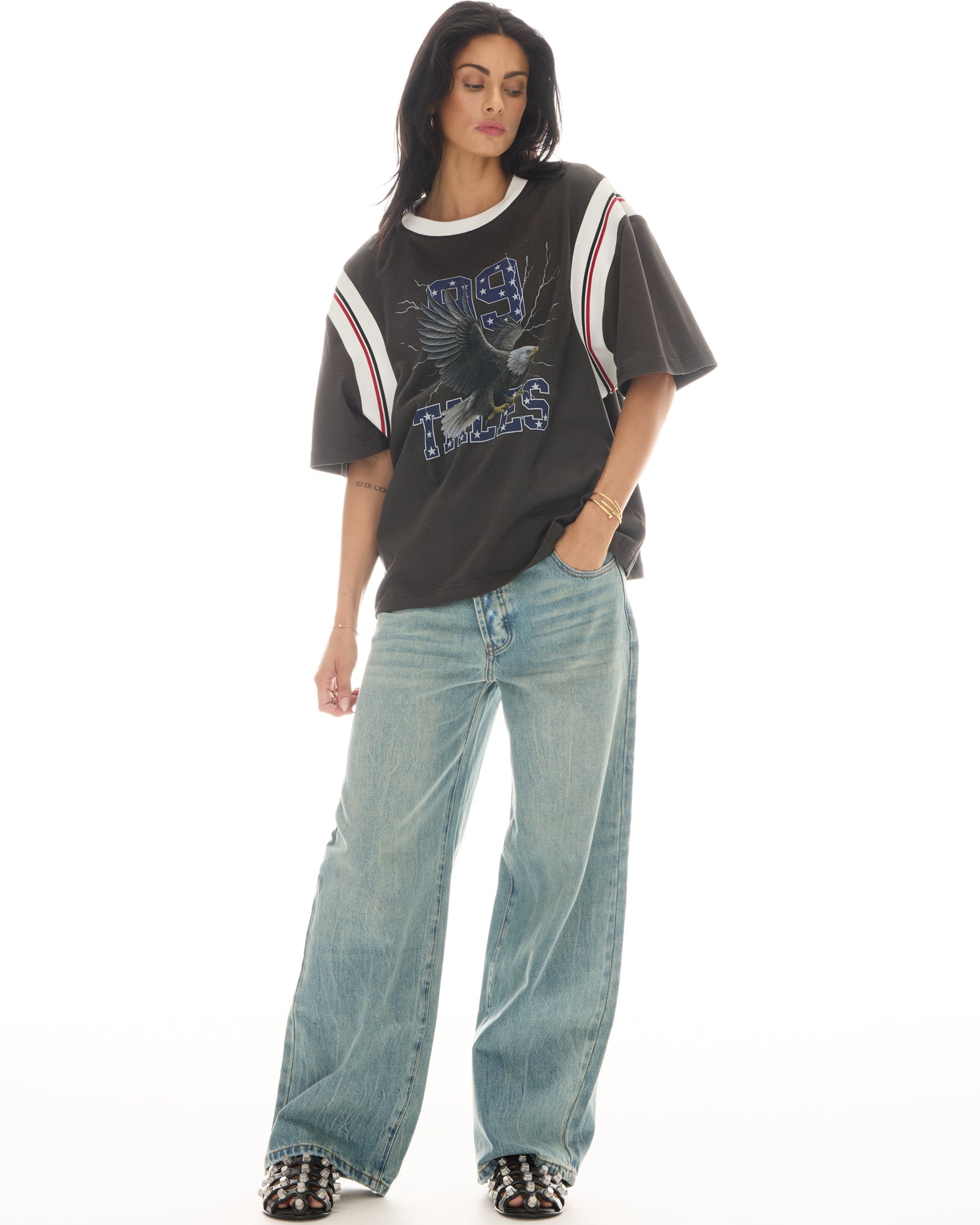 Exaggerated Eagle Sports Tee by THE TALES - product photo