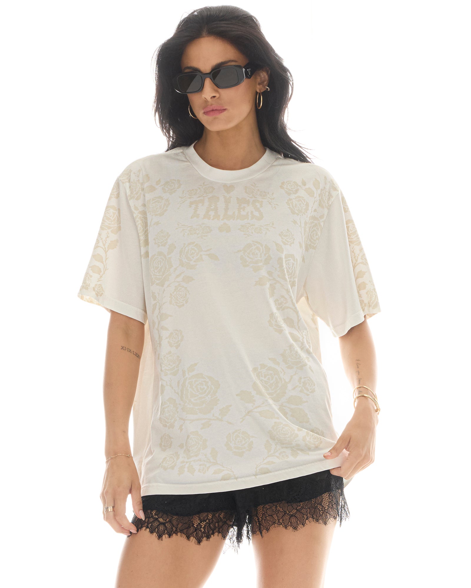 Distorted Rose Tee THE TALES