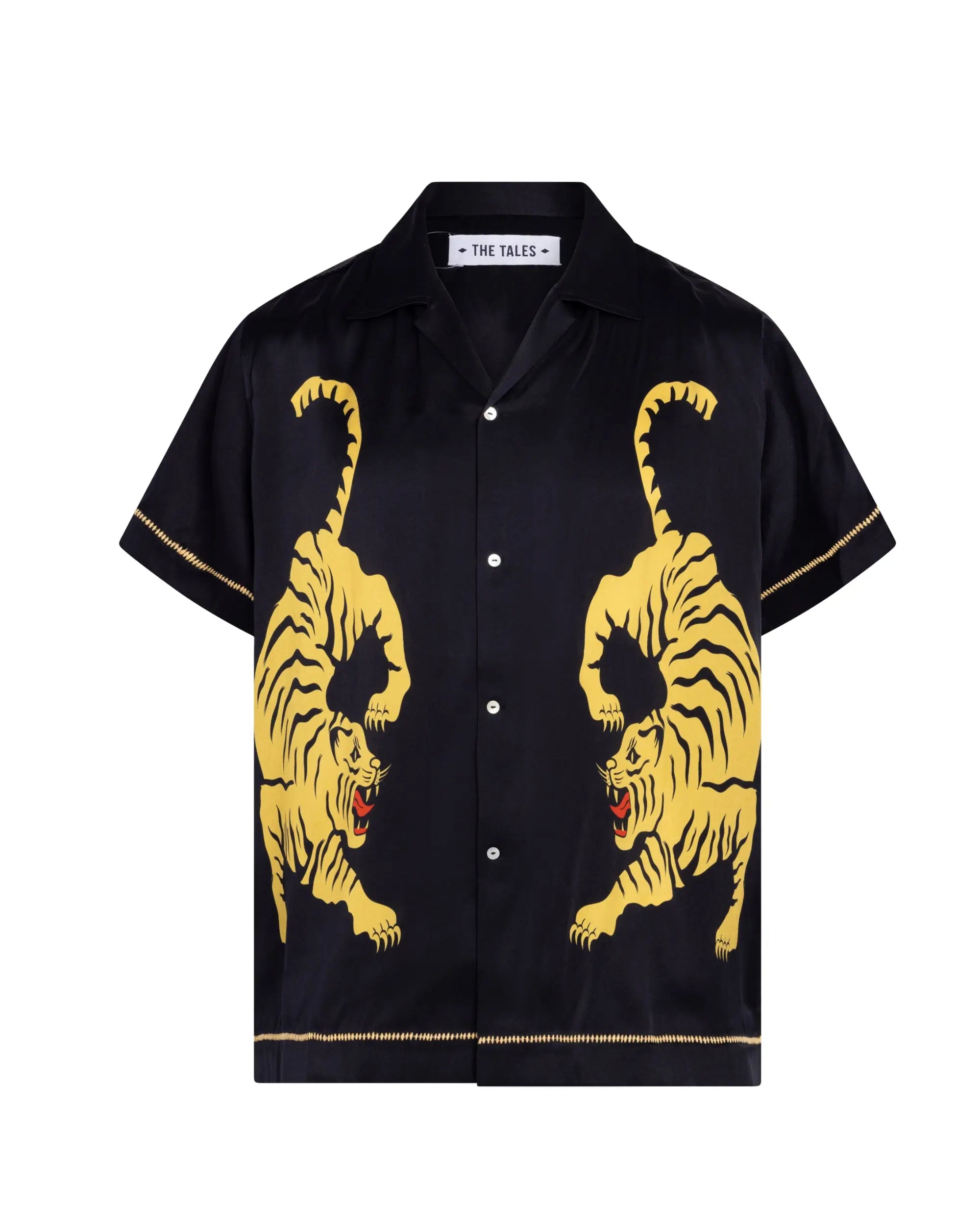 Crouching Tiger Silk Shirt by THE TALES - product photo